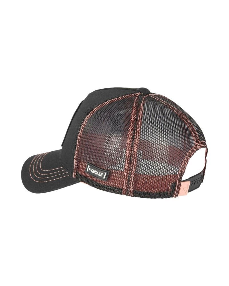 GORRA CAPSLAB NEGRA BLACK GOKU BLA1 TRUCKER CAP - AREA ZERO