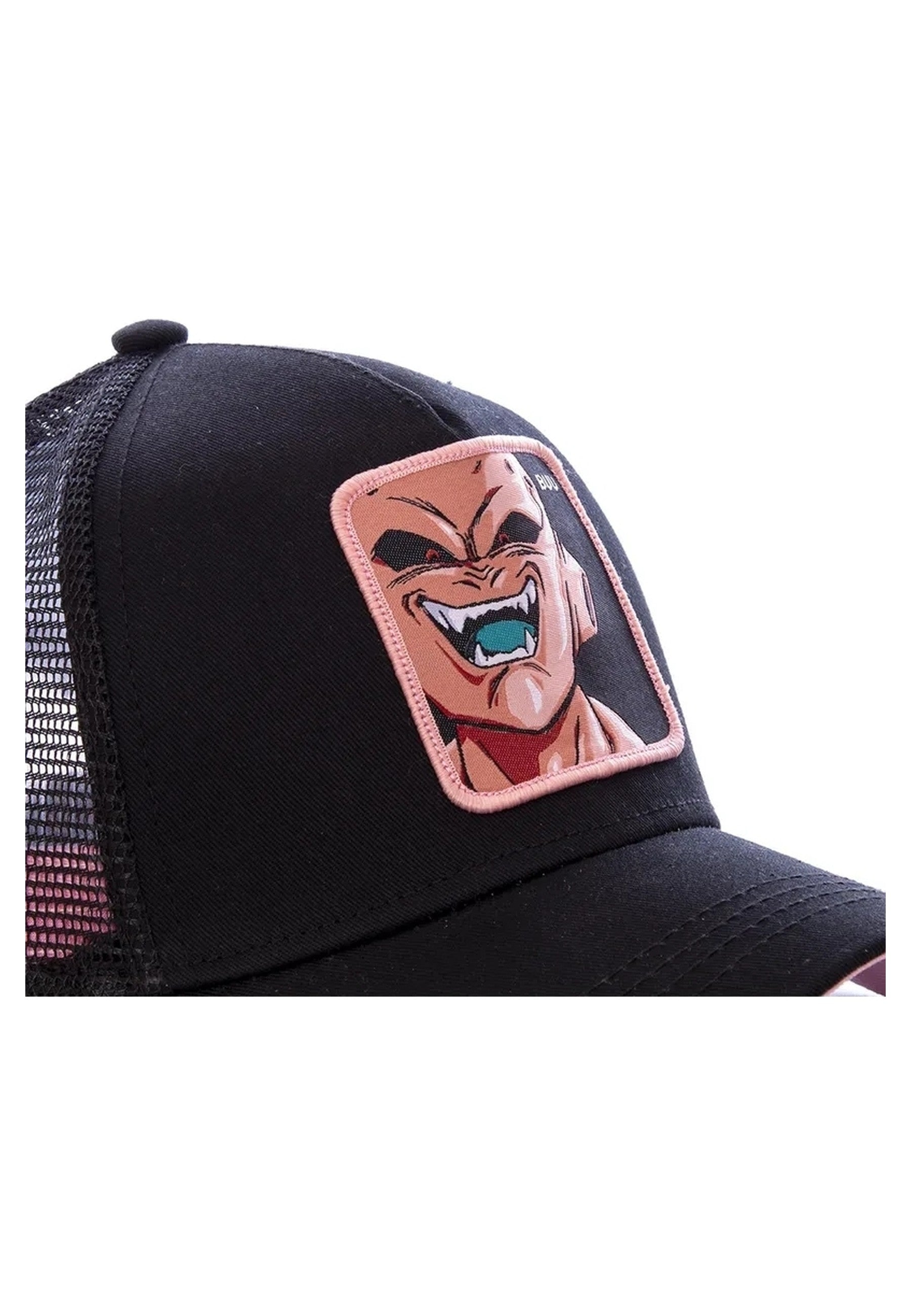 GORRA CAPSLAB NEGRA BUU BORDADO FRENTE VISERA CURVA