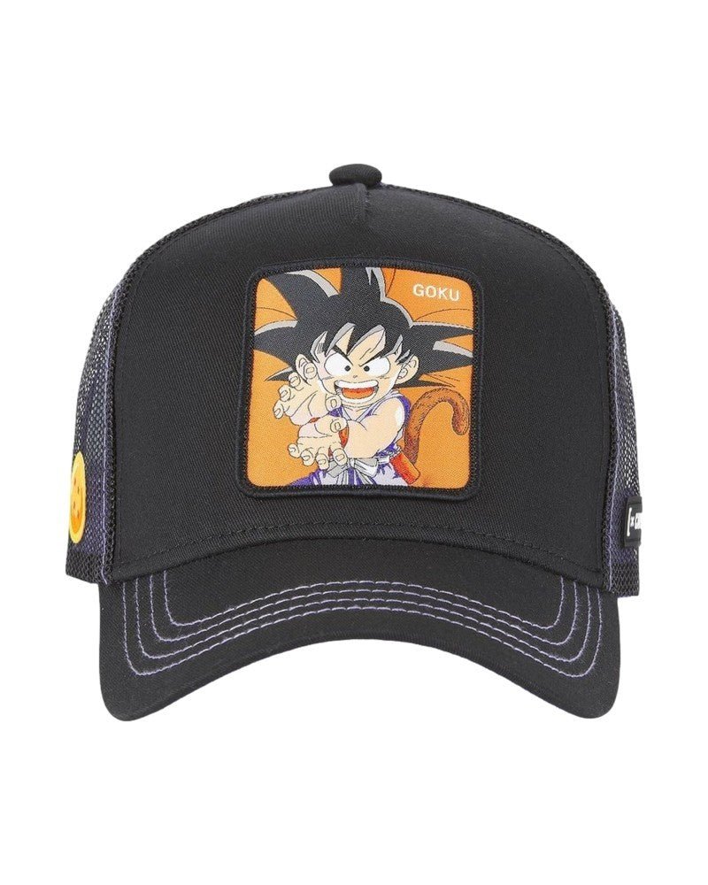 GORRA CAPSLAB NEGRA GOKU GOK1 TRUCKER CAP - AREA ZERO