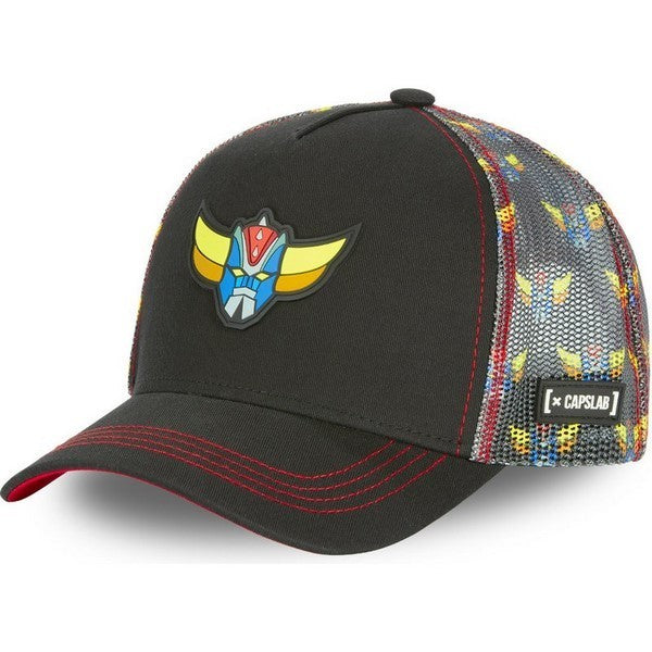 GORRA CAPSLAB NEGRA GOLDORAK TRUCKER