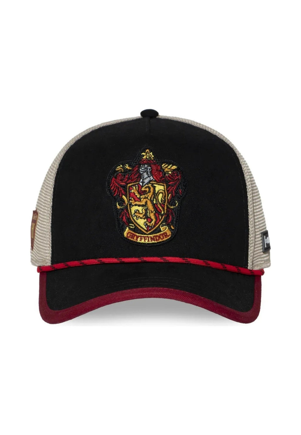 GORRA CAPSLAB NEGRA GRYFINDOR HP3 GRY TRUCKER CAP - AREA ZERO