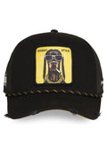 GORRA CAPSLAB HIP HOP DOGGY TRUCKER NEGRA