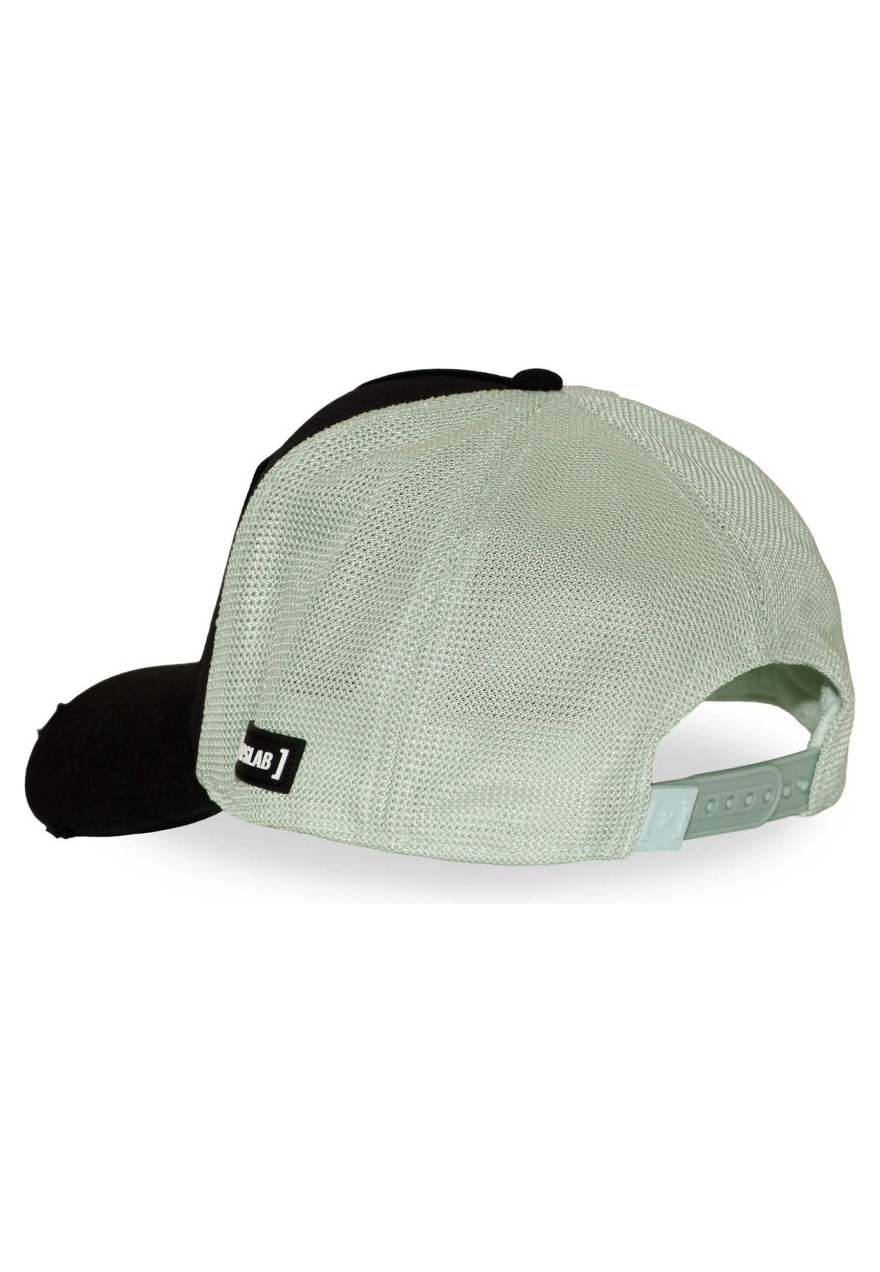 GORRA CAPSLAB NEGRA LUCKY LUKE CANVAS TRUCKER CAP