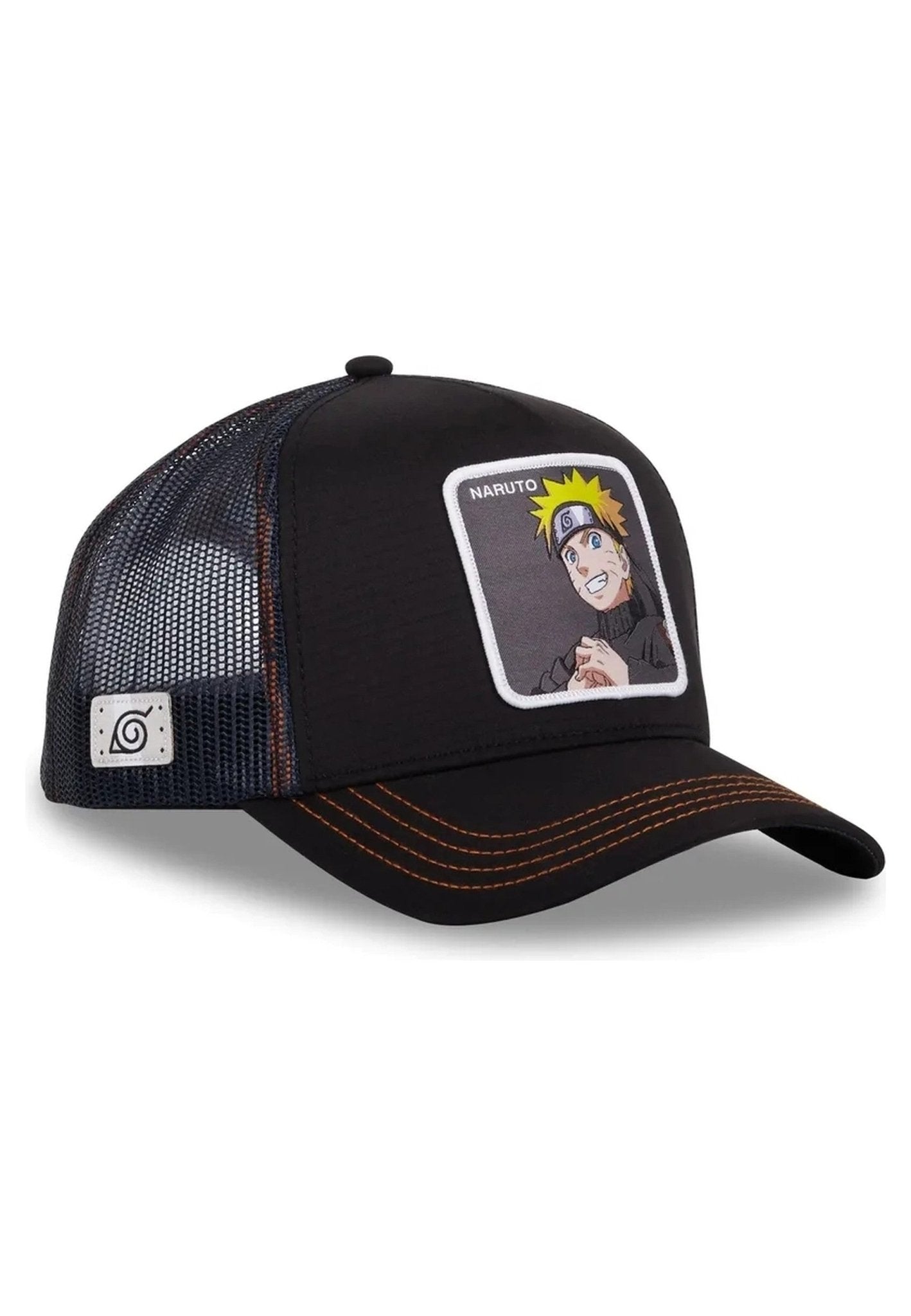 GORRA CAPSLAB NEGRA NARUTO NS3 GRP TRUCKER CAP - AREA ZERO