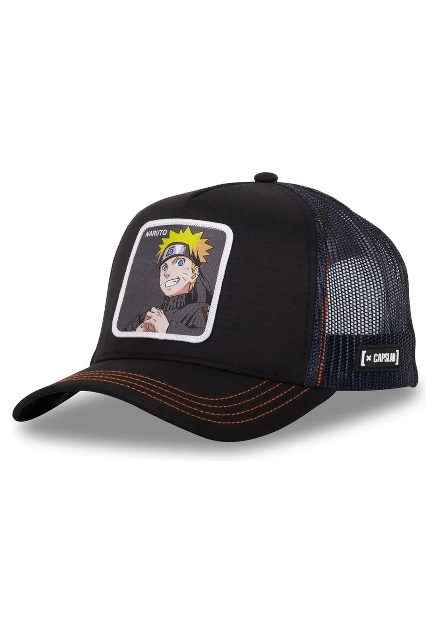 GORRA CAPSLAB NEGRA NARUTO NS3 GRP TRUCKER CAP - AREA ZERO