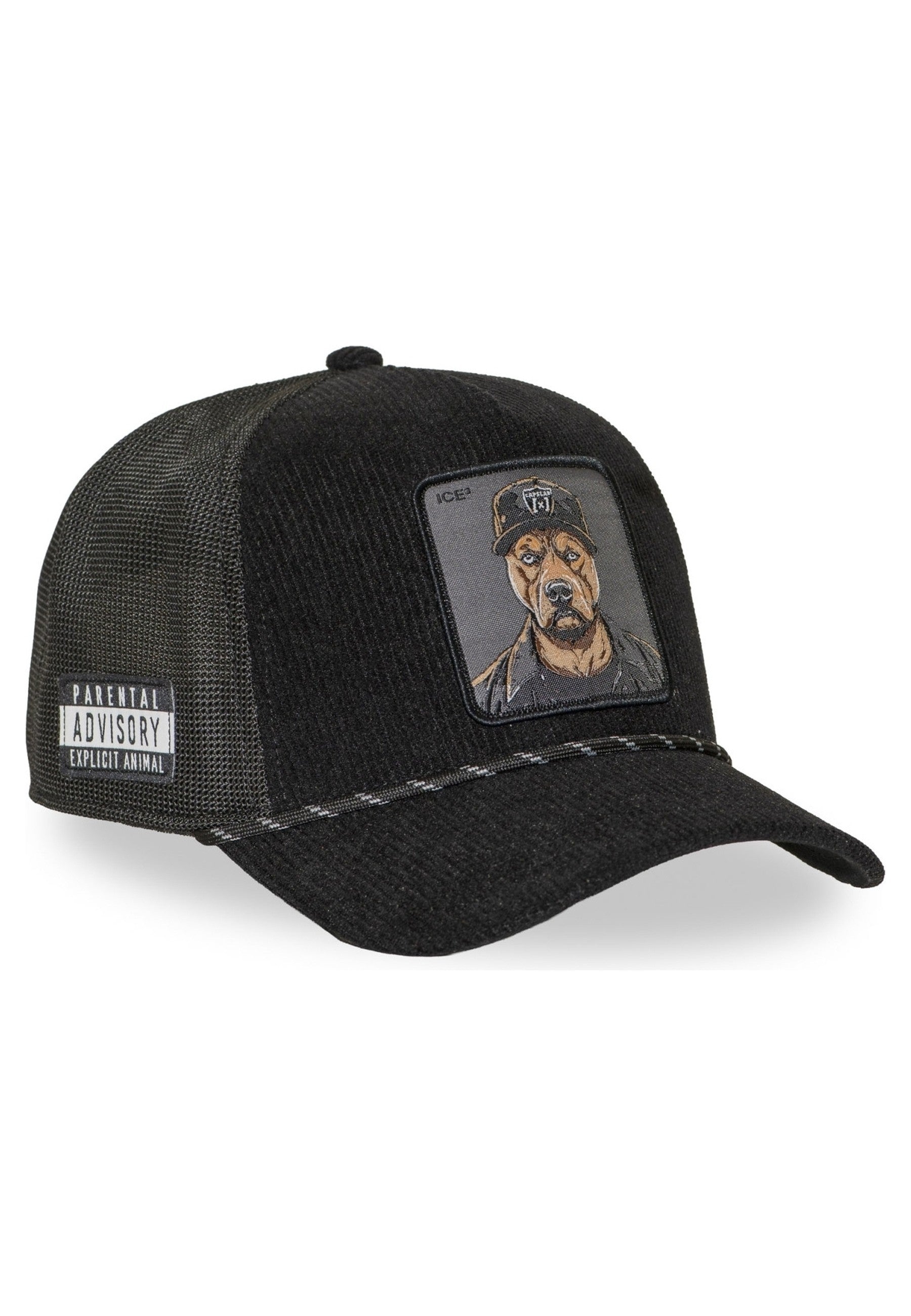 GORRA CAPSLAB NEGRA PANA ICE CUBE BAD TRUCKER CAP