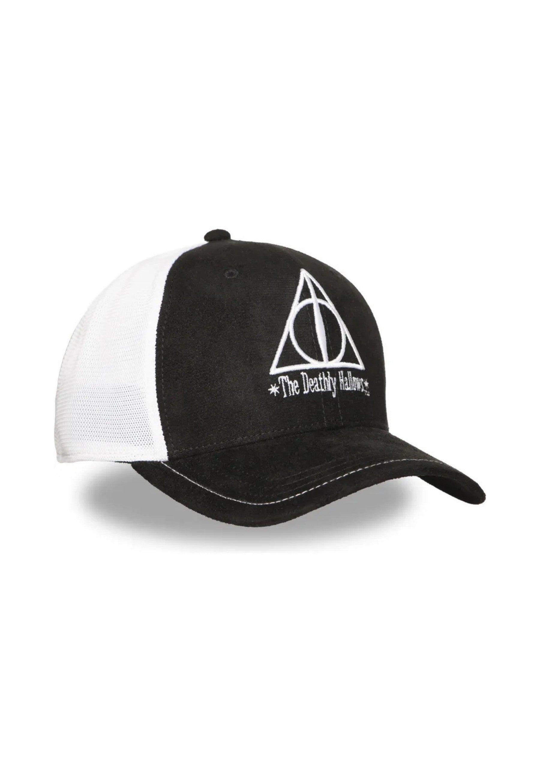 GORRA CAPSLAB NEGRA RELIQUIAS DE LA MUERTE HP3 DEA TRUCKER CAP