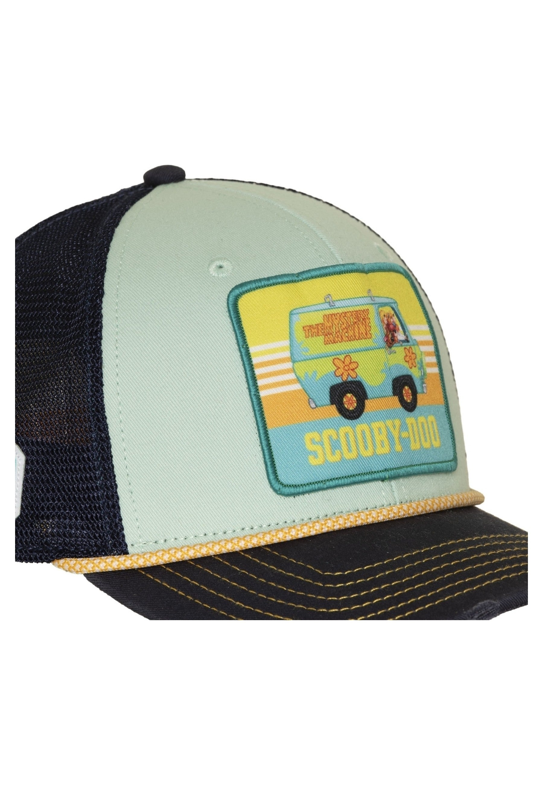 GORRA CAPSLAB NEGRA SCOOBY-DOO VAN TRUCKER CAP