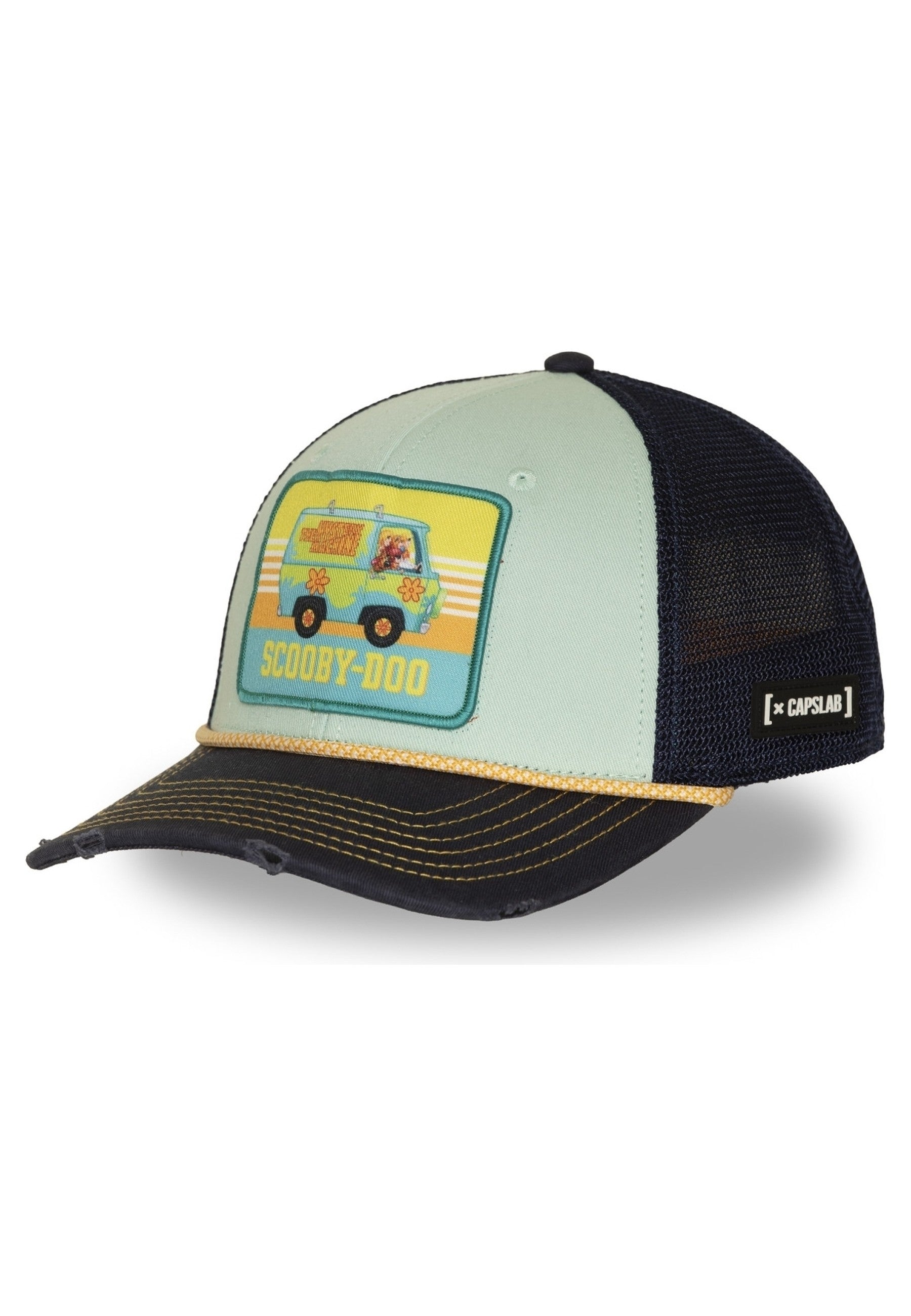 GORRA CAPSLAB NEGRA SCOOBY-DOO VAN TRUCKER CAP