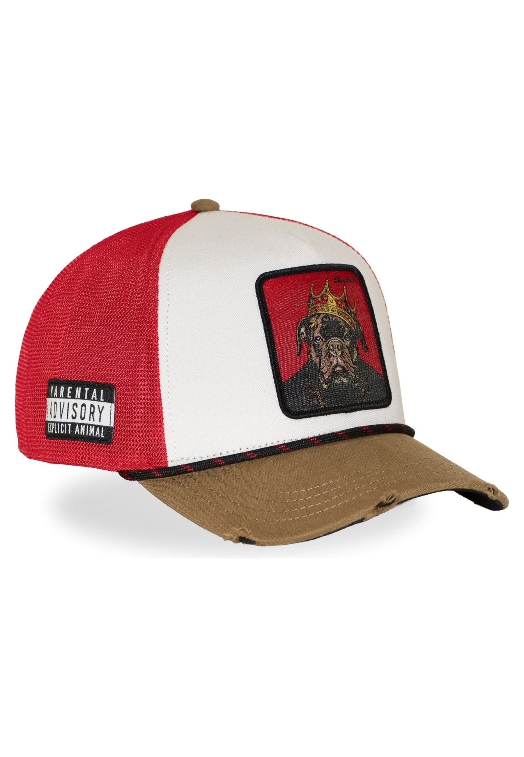 GORRA CAPSLAB ROJA BIG BOY BIGGIE TRUCKER CAP