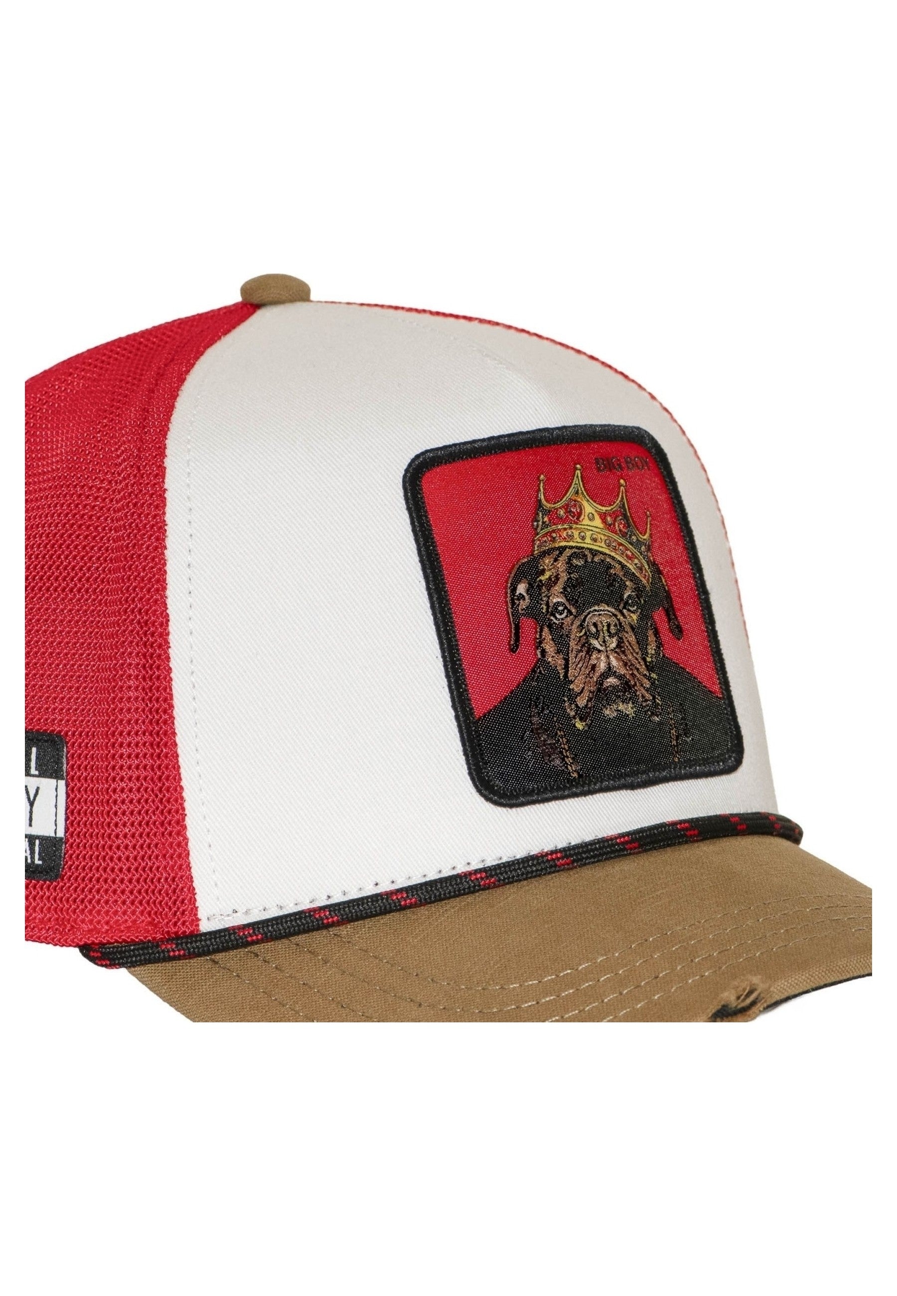 GORRA CAPSLAB ROJA BIG BOY BIGGIE TRUCKER CAP