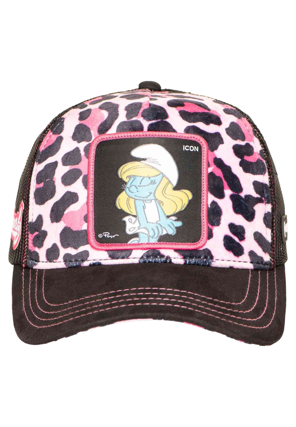 GORRA CAPSLAB ROSA LEOPARDO PITUFINA SMU2 LEOP TRUCKER CAP