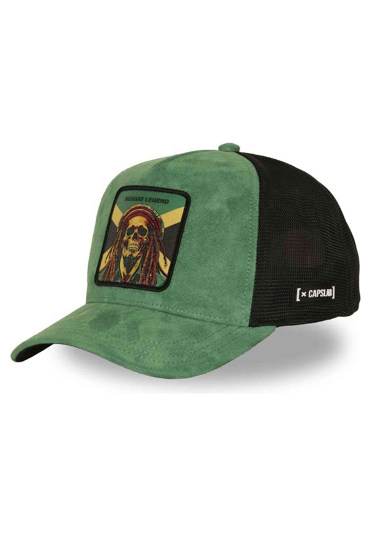 GORRA CAPSLAB VERDE BOB MARLEY TRUCKER CAP