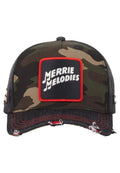 GORRA CAPSLAB LOONEY TUNES MERRY MELODIES TRUCKER VERDE CAMUFLAJE