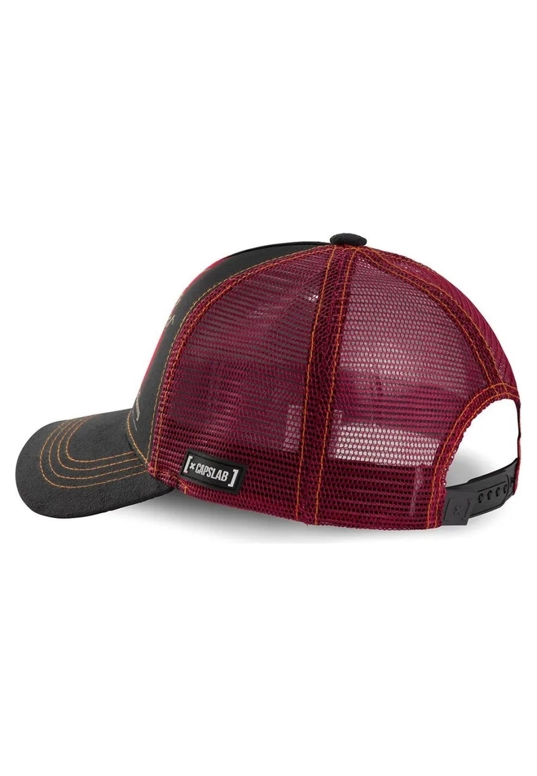 GORRA CAPSLABS NEGRA BUGS BUNNY SUBLIMADO FRENTE VISERA CURVA