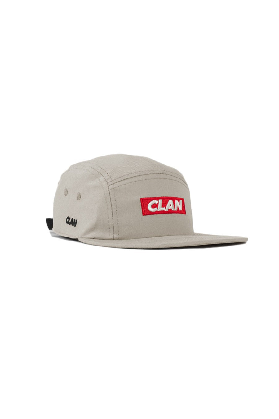 GORRA CLAN GRIS 5 PANEL SILVER