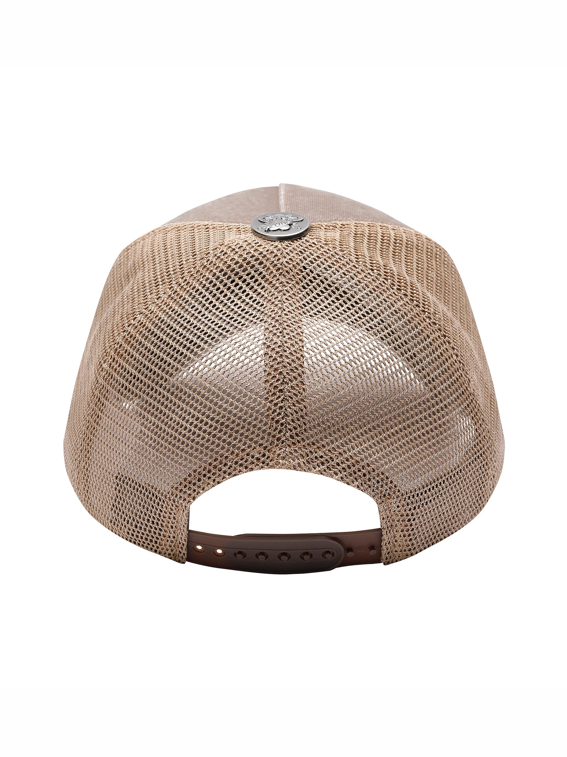 GORRA ED HARDY BEIGE DESSERT TIGER TRUCKER CAP