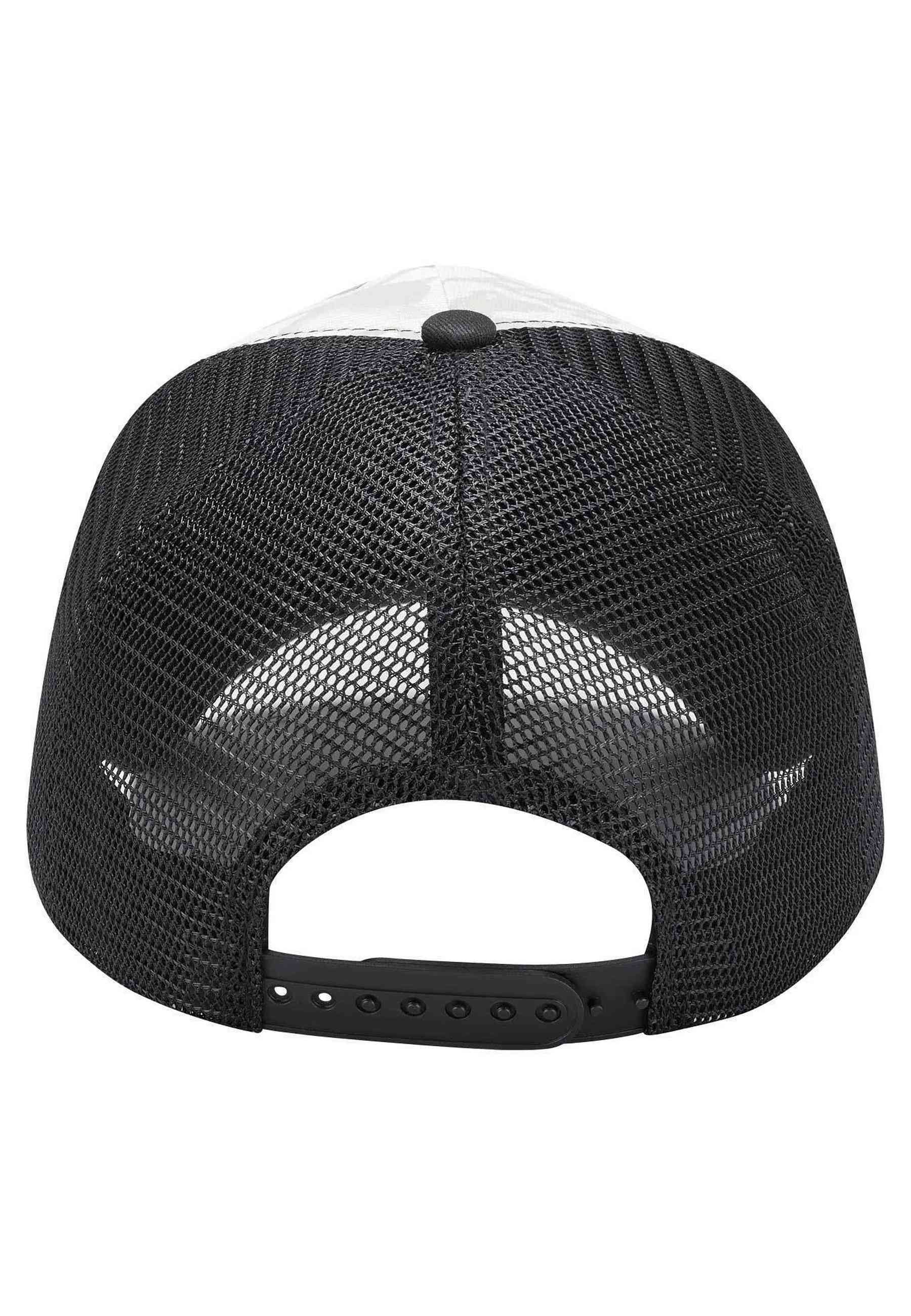 GORRA ED HARDY NEGRA DEATH BEFORE TWILL FRONT MESH TRUCKER CAP