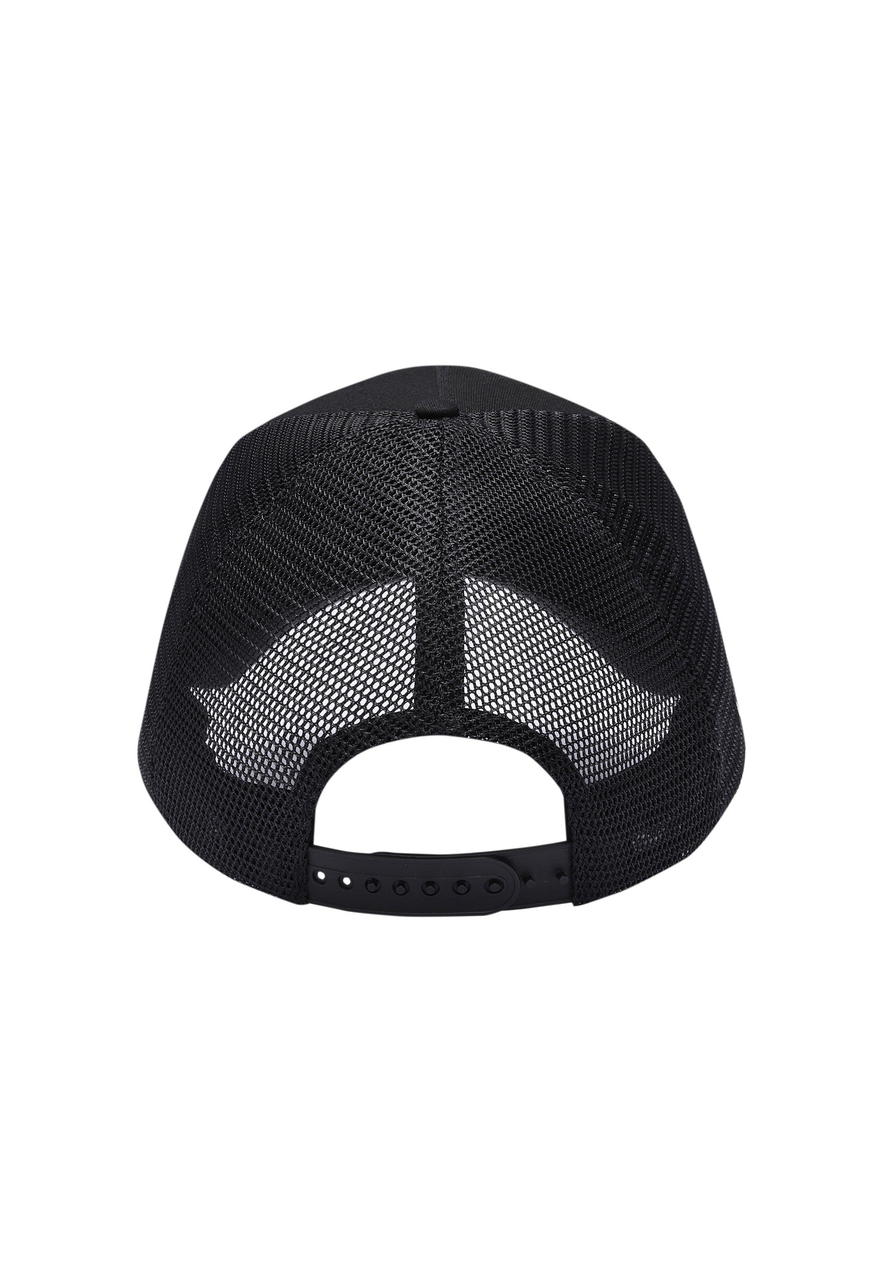 GORRA ED HARDY NEGRA DUO BLACK SNAKE TWILL FRONT MESH TRUCKET