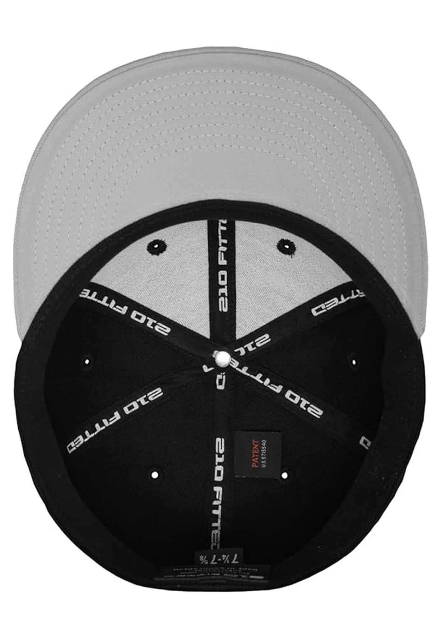 GORRA FLEXFIT NEGRA/GRIS TWO TONE 210 FITTED - AREA ZERO