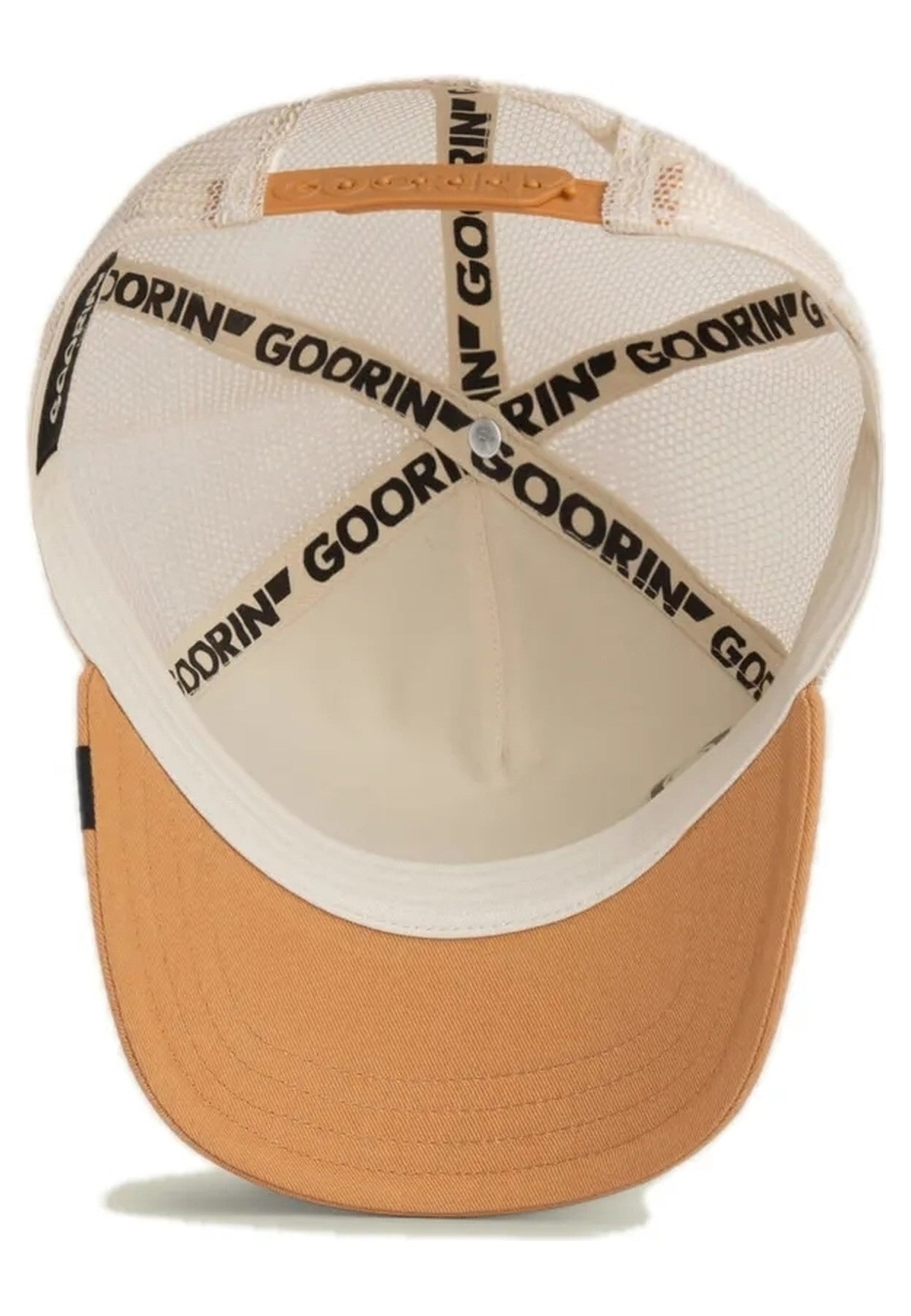 GORRA GOORIN BEIGE CABRA THE GOAT TRUCKER CAP