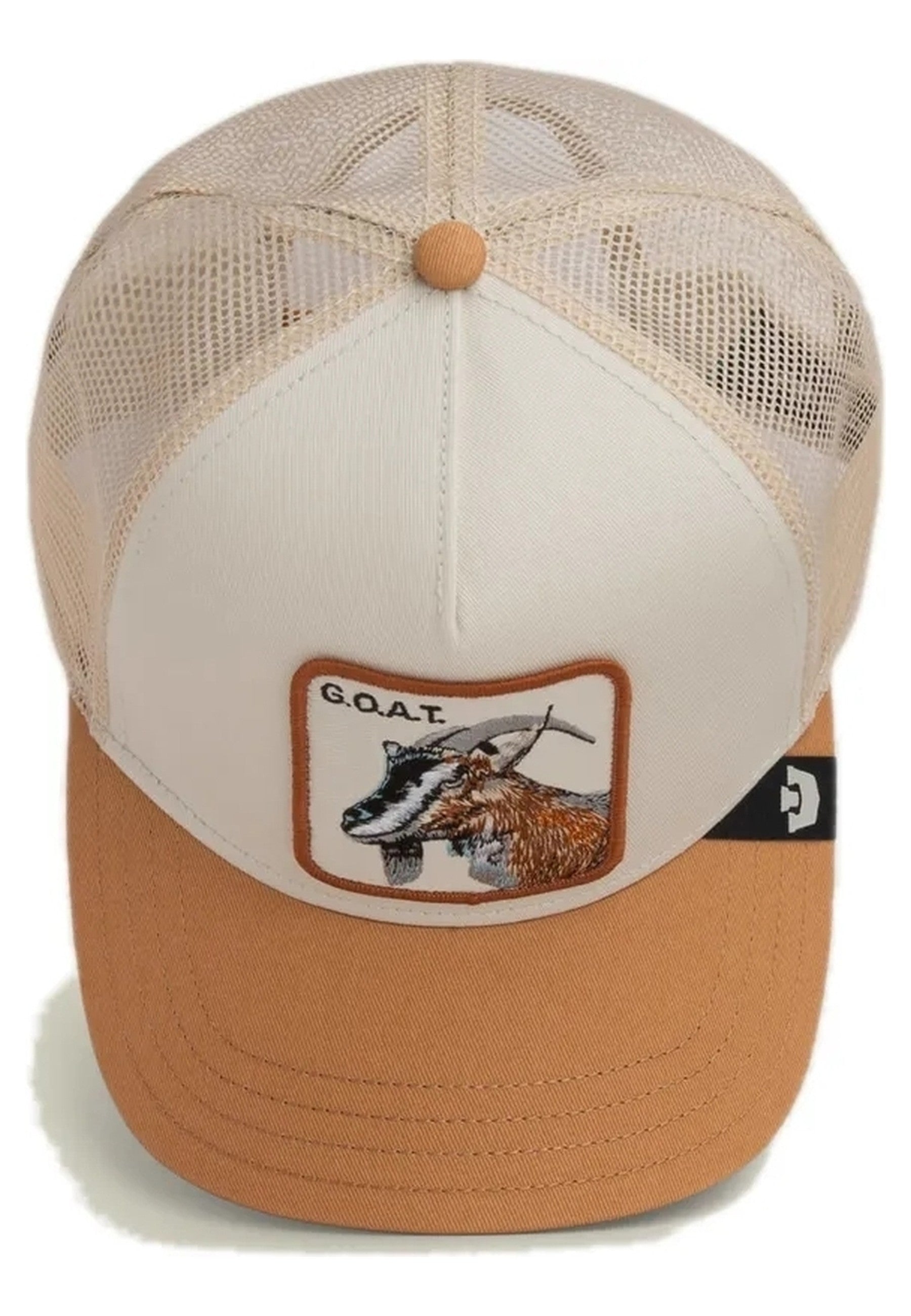 GORRA GOORIN BEIGE CABRA THE GOAT TRUCKER CAP