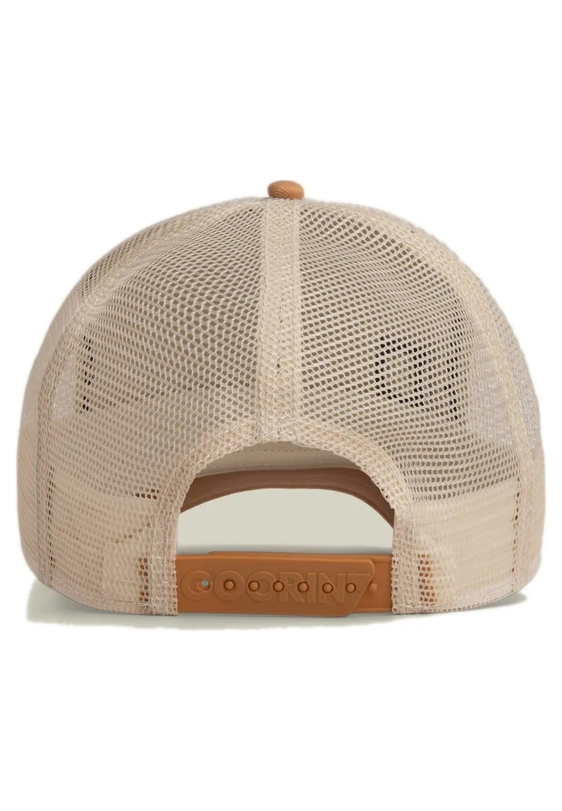 GORRA GOORIN BEIGE CABRA THE GOAT TRUCKER CAP