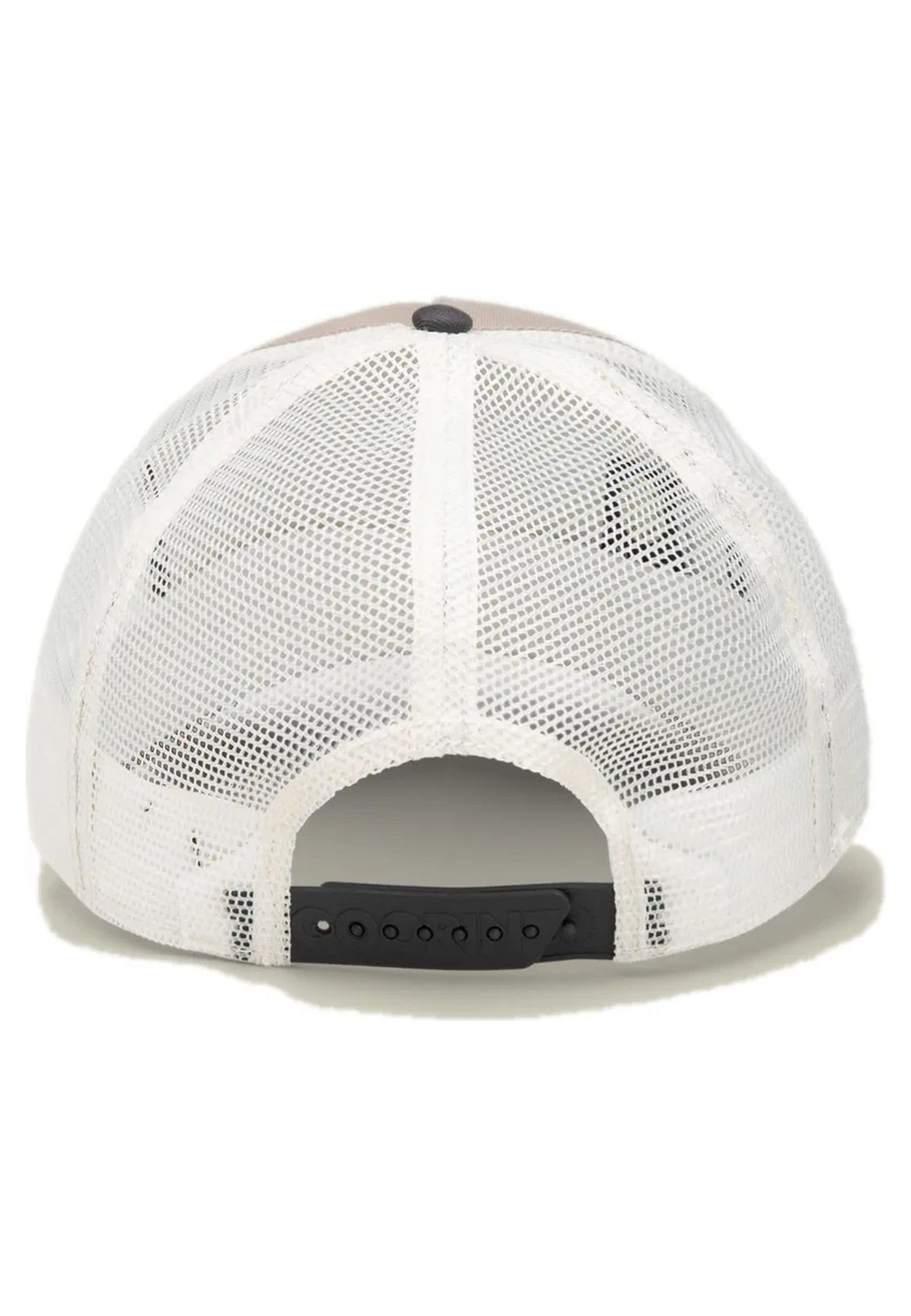 GORRA GOORIN BEIGE CALAVERA CANCELLED SKULL TRUCKER CAP