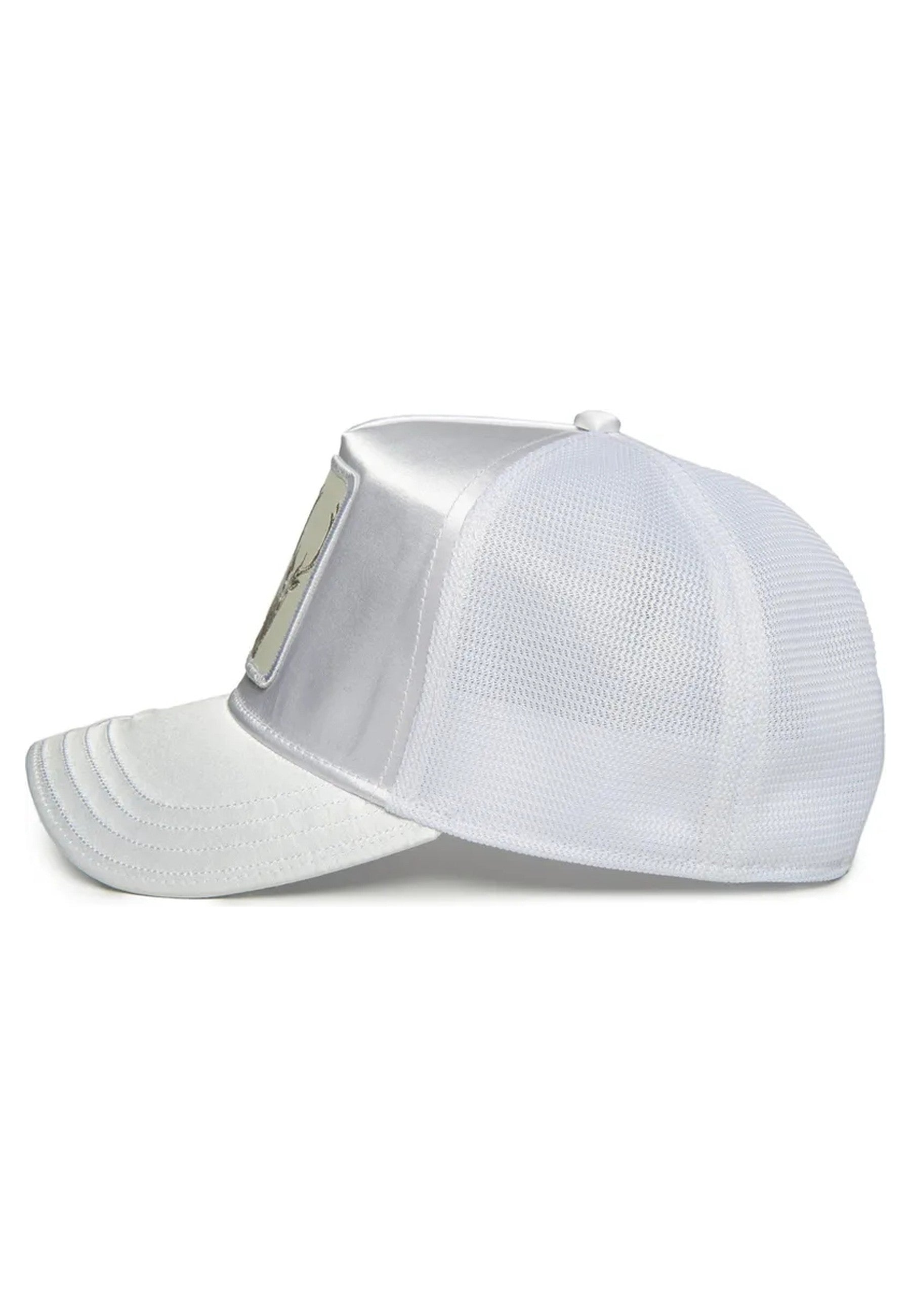 GORRA GOORIN BLANCA RENO WAIT FOR IT SATIN TRUCKER CAP