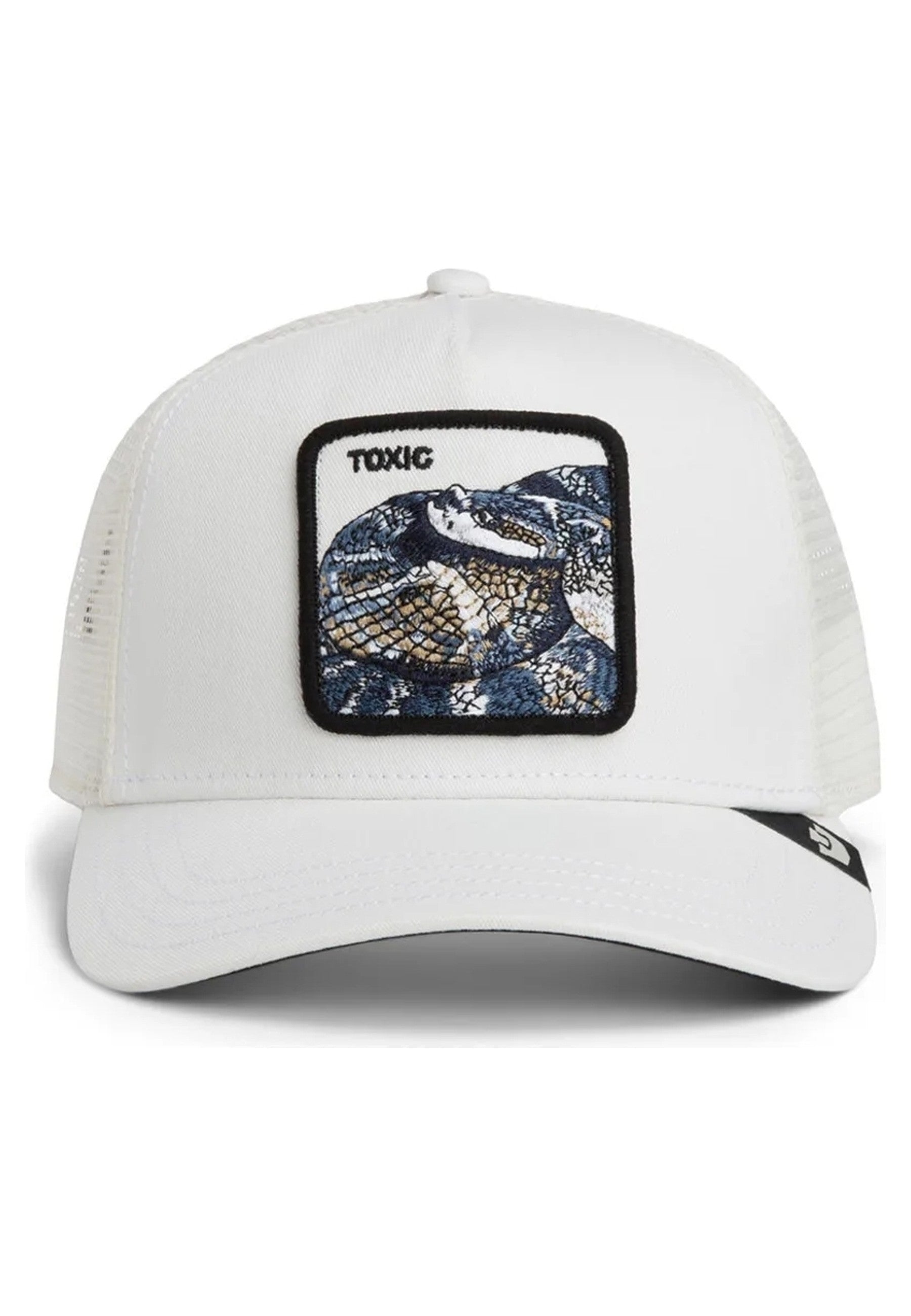 GORRA GOORIN BLANCA SERPIENTE TOXC DUS01 TRUCKER CAP