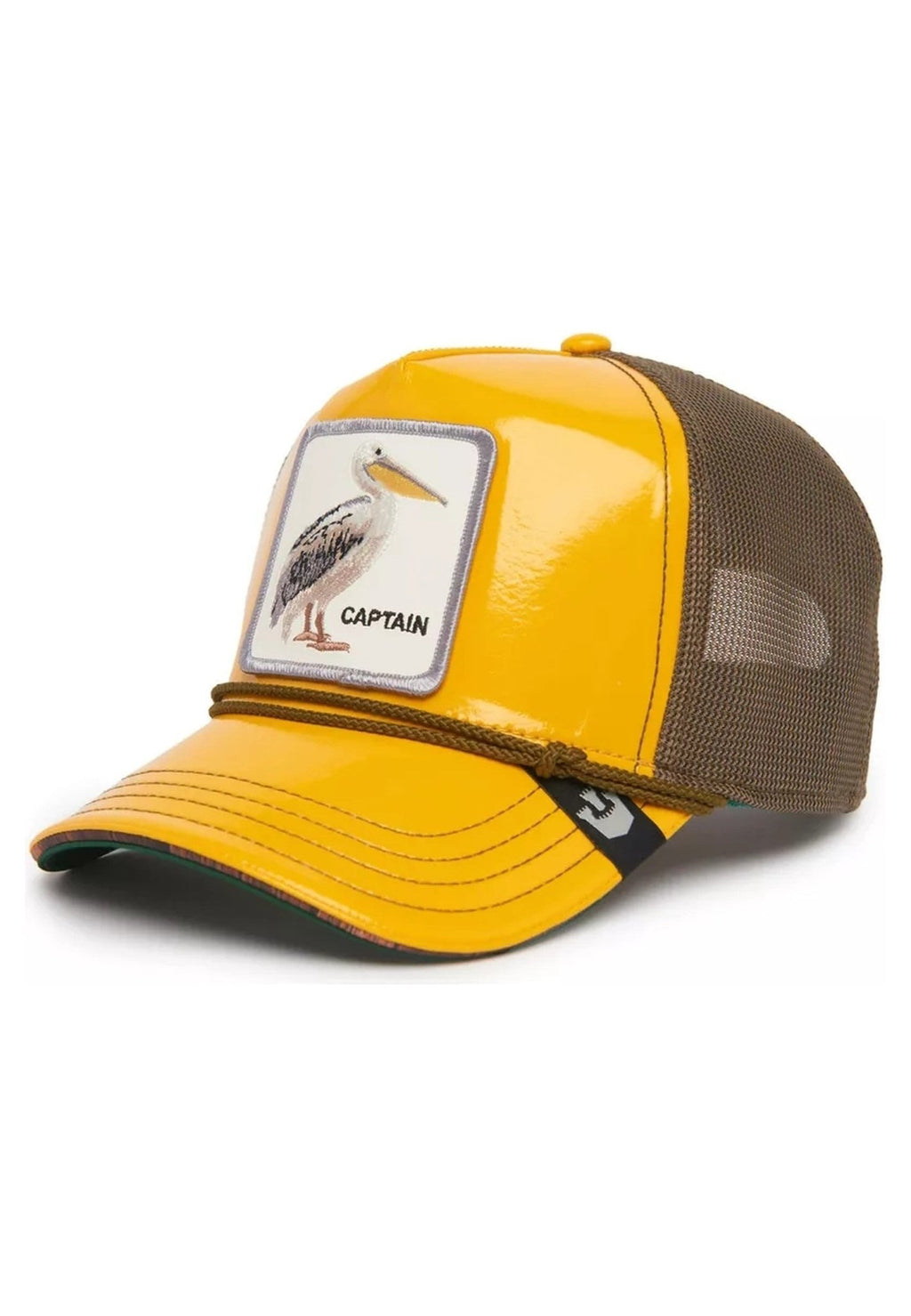 GORRA GOORIN BROS AMARILLA PELICANOOL MAN BERT TRUCKER CAP - AREA ZERO