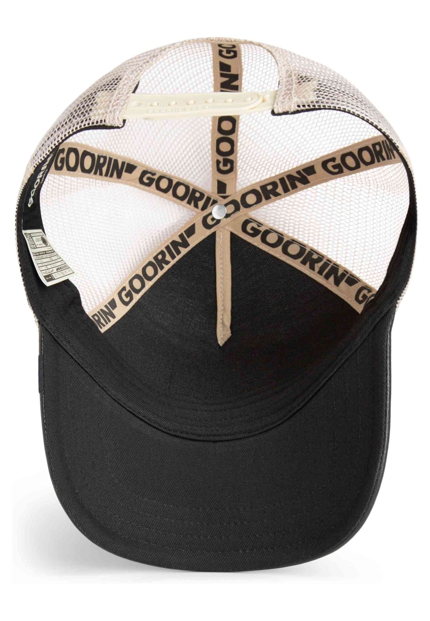 GORRA GOORIN BROS BEIGE CABRA COURTSIDE HIM TRUCKER CAP - AREA ZERO