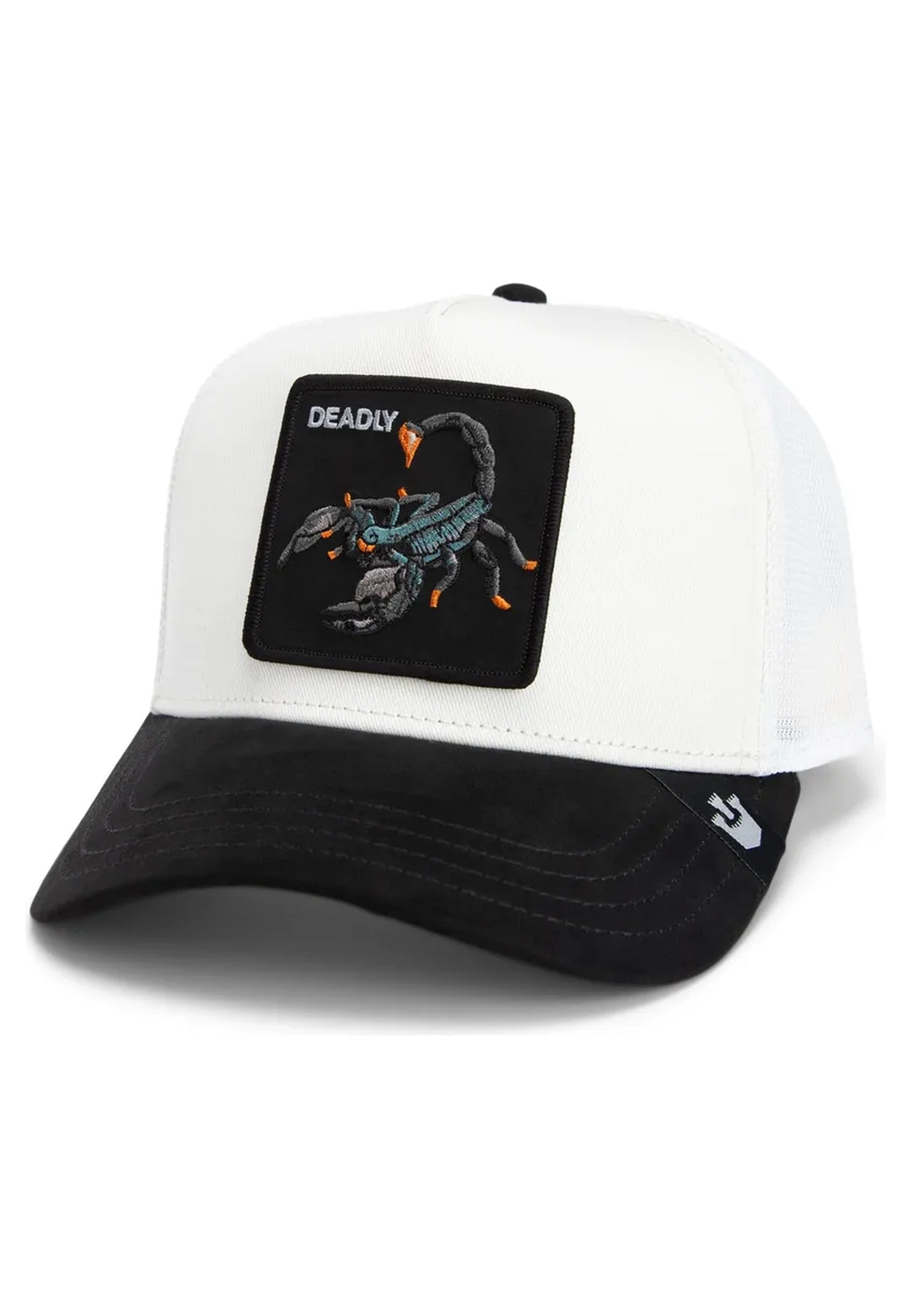 GORRA GOORIN BROS NEGRA ESCORPION THE SUEDE SCORPION TRUCKER CAP