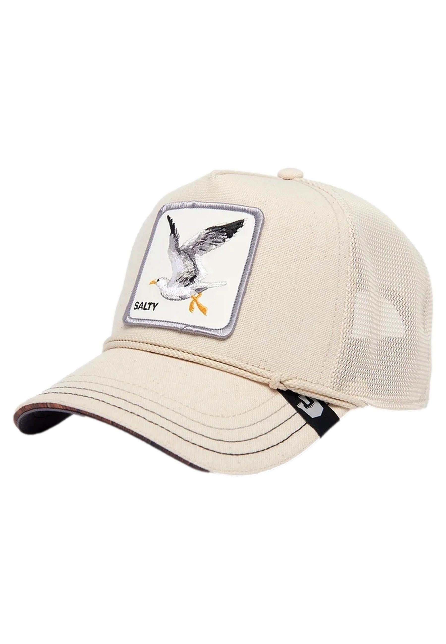 GORRA GOORIN BROS BEIGE GAVIOTA MEAL TICKET TRUCKER CAP