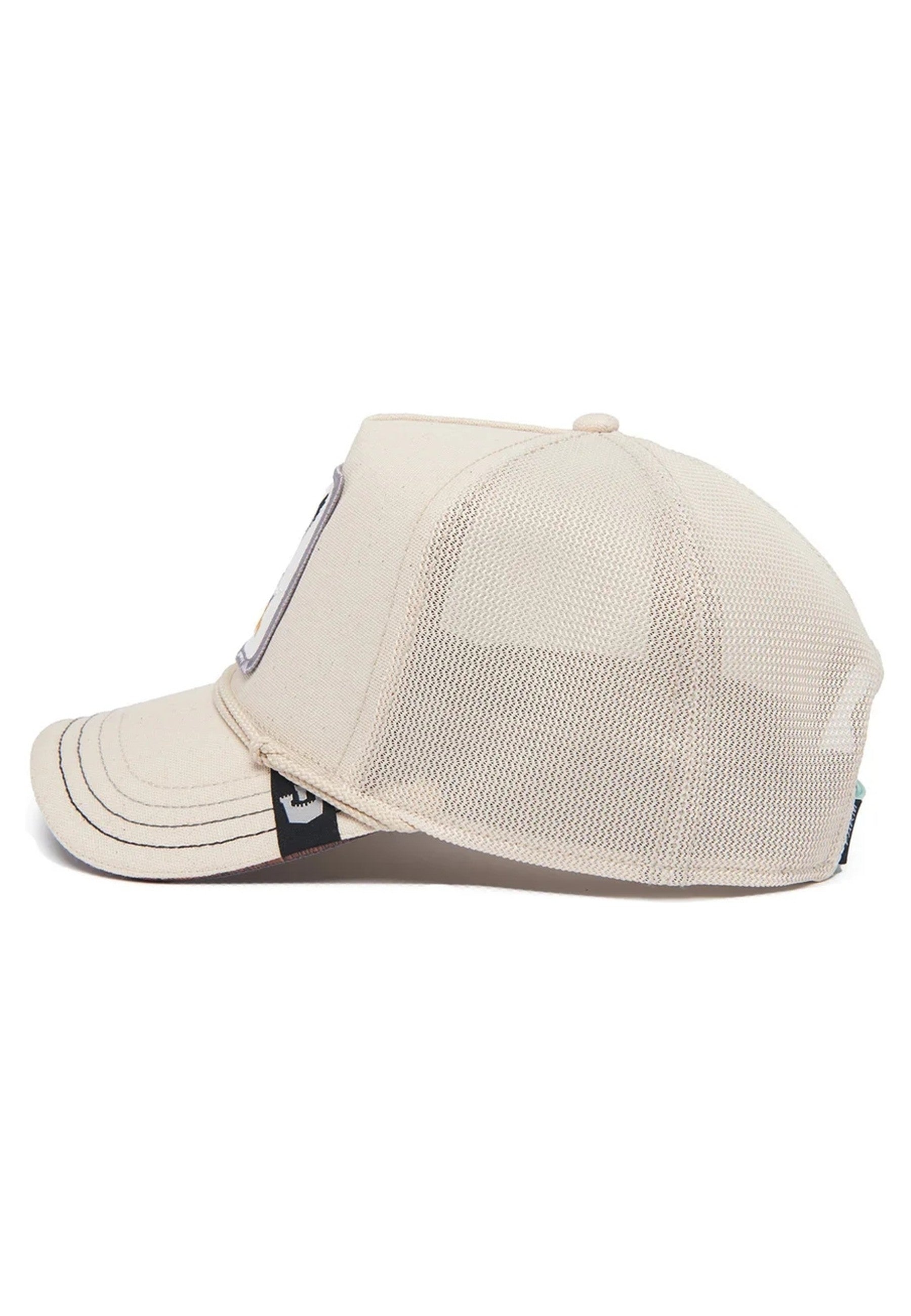 GORRA GOORIN BROS BEIGE GAVIOTA MEAL TICKET TRUCKER CAP