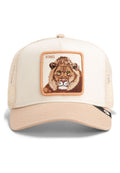 GORRA GOORIN BROS BEIGE LEON KING TRUCKER CAP