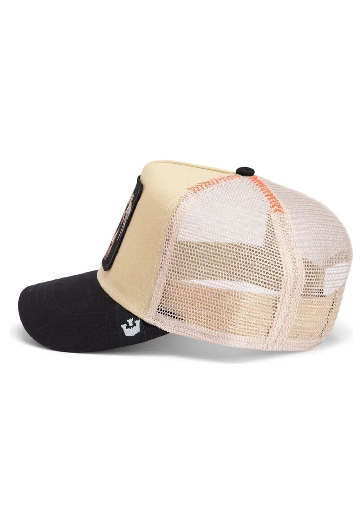 GORRA GOORIN BROS BEIGE LEON MARINO THE SLICK SEAL TRUCKER CAP - AREA ZERO