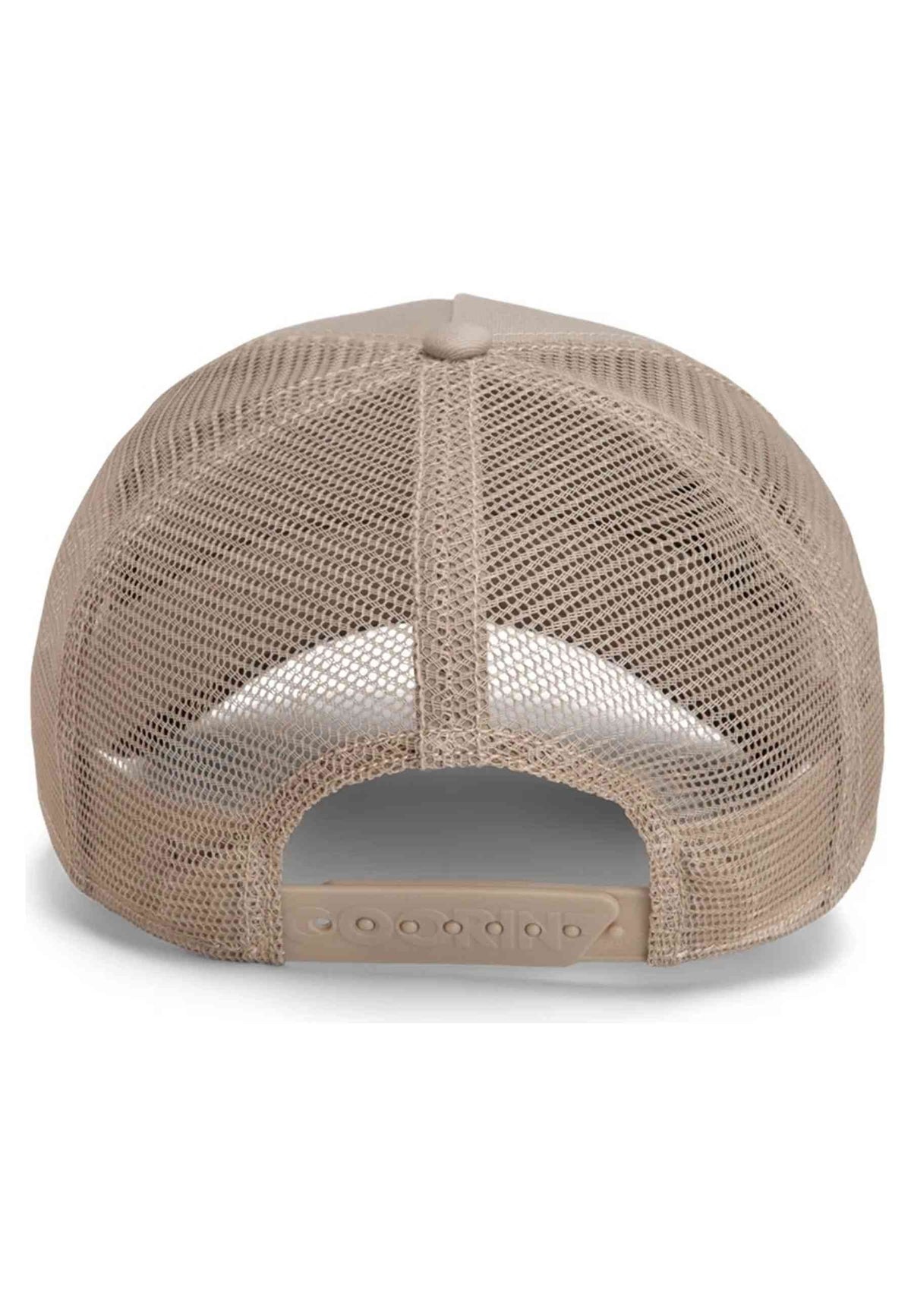 GORRA GOORIN BROS BEIGE LOBO SURVIVOR TRUCKER CAP