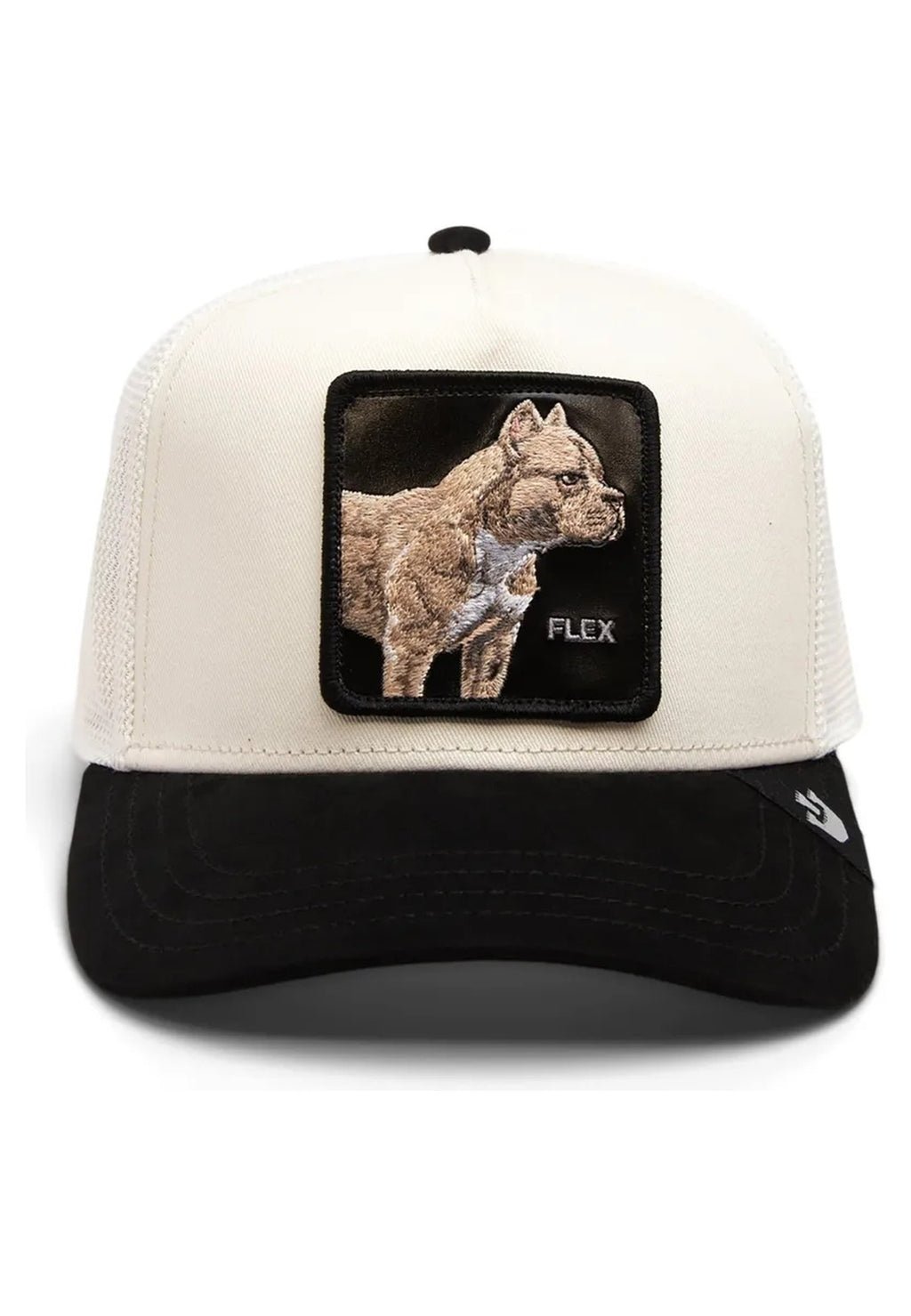 GORRA GOORIN BROS BEIGE PIT BULL THE SUEDE TRUCKER CAP