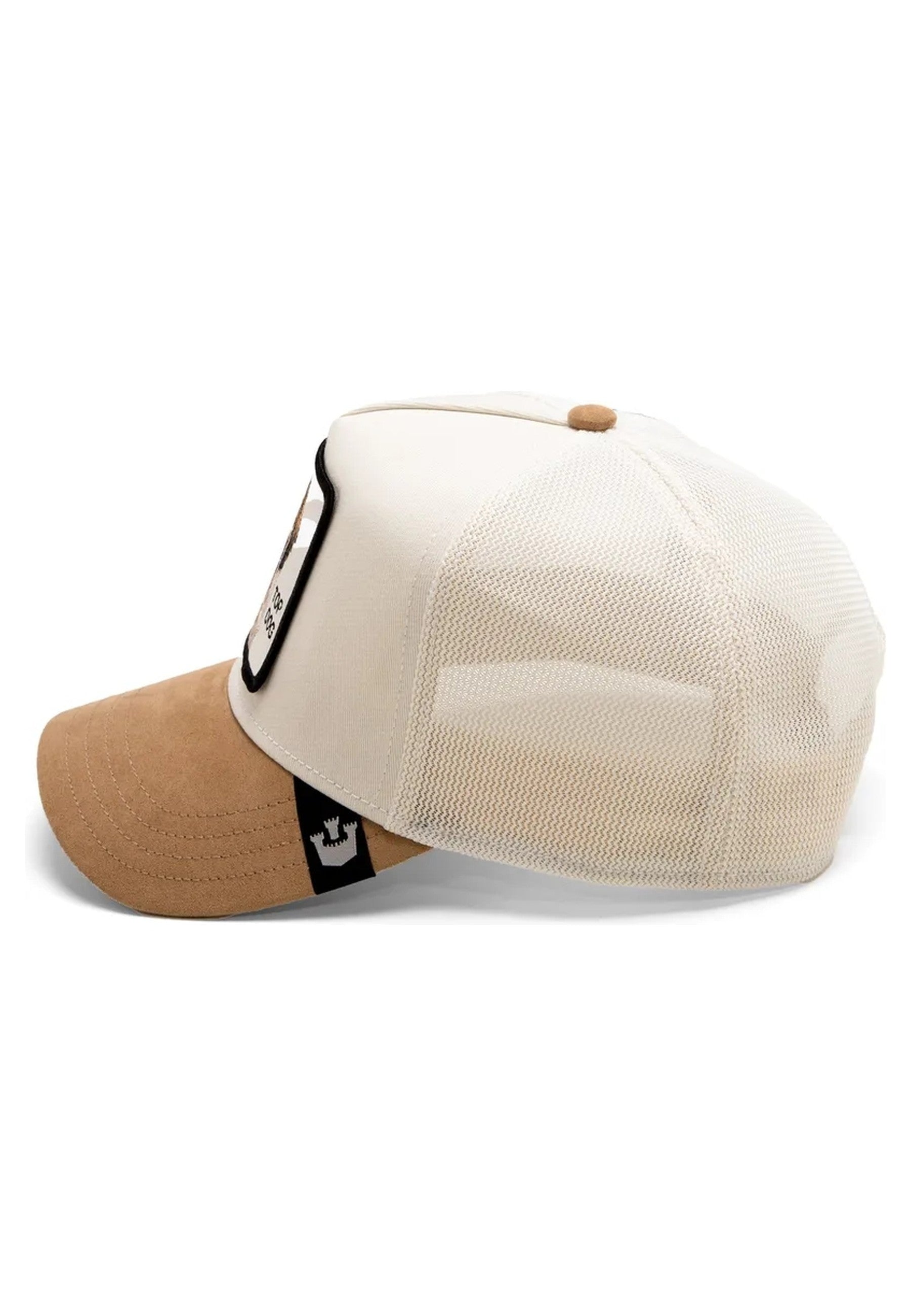 GORRA GOORIN BROS BEIGE SAN BERNARDO THE SUEDE TRUCKER CAP