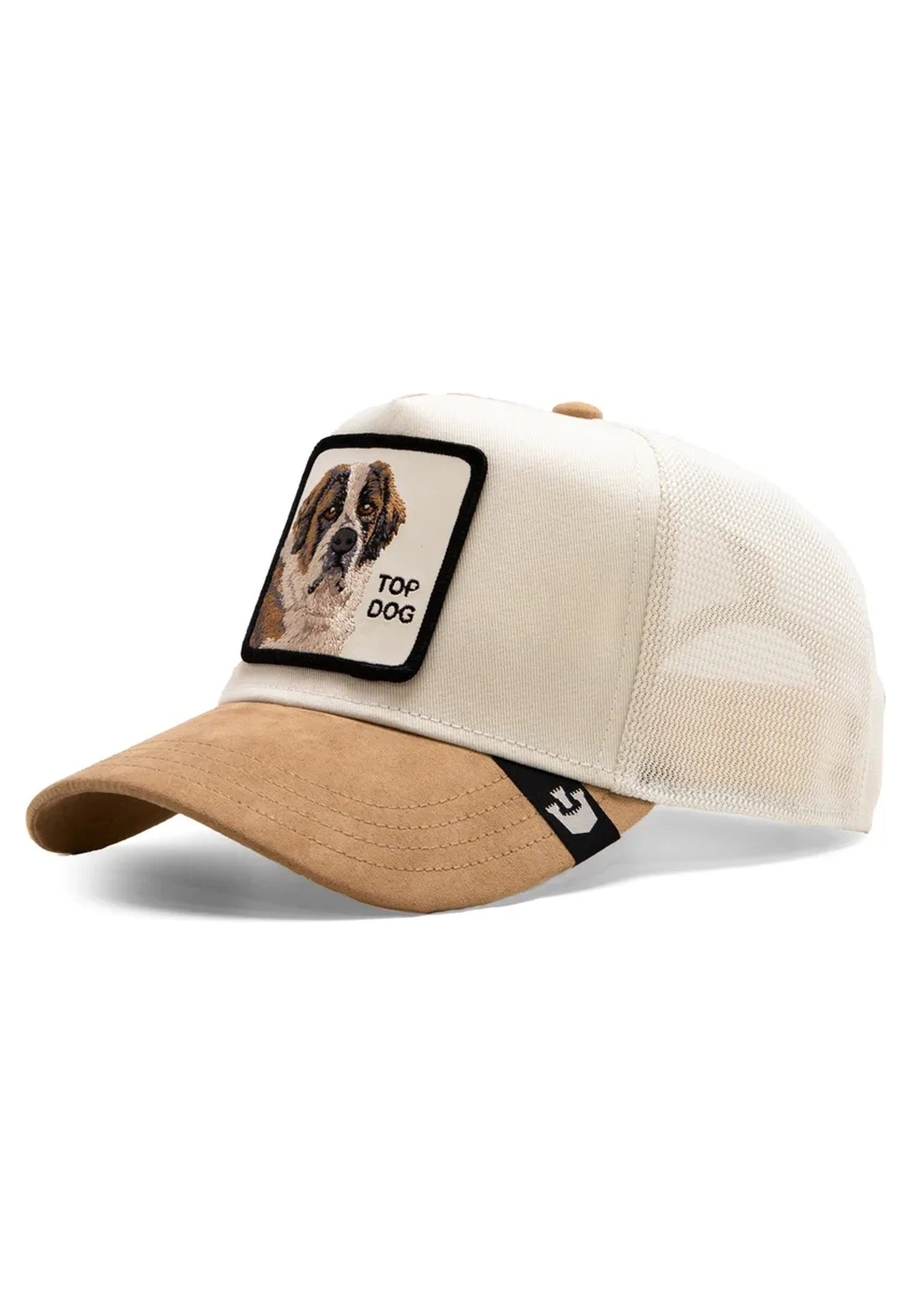 GORRA GOORIN BROS BEIGE SAN BERNARDO THE SUEDE TRUCKER CAP