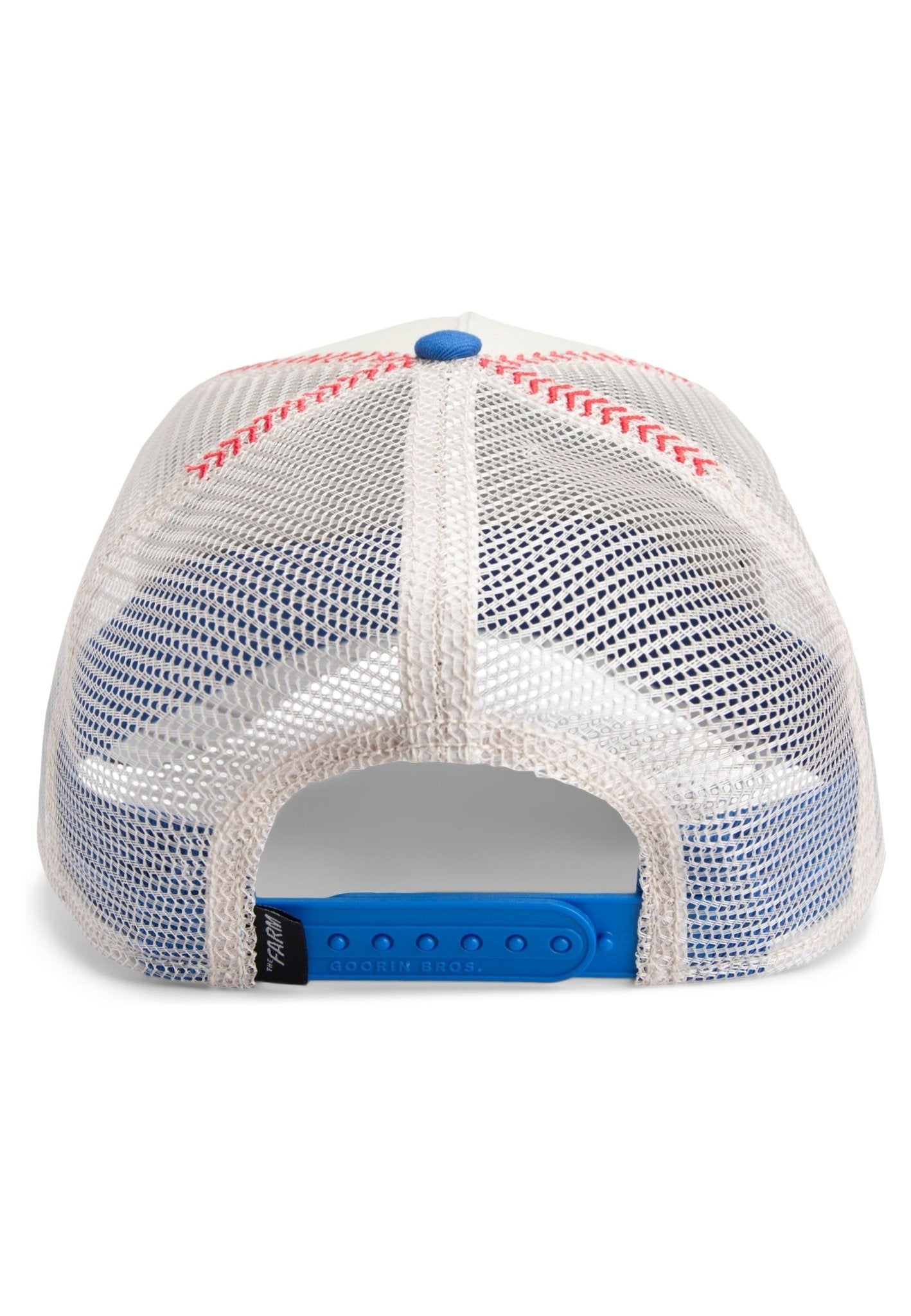 GORRA GOORIN BROS BEIGE/ROYAL CHIHUAHUA THE FUERTE DOT TRUCKER CAP - AREA ZERO