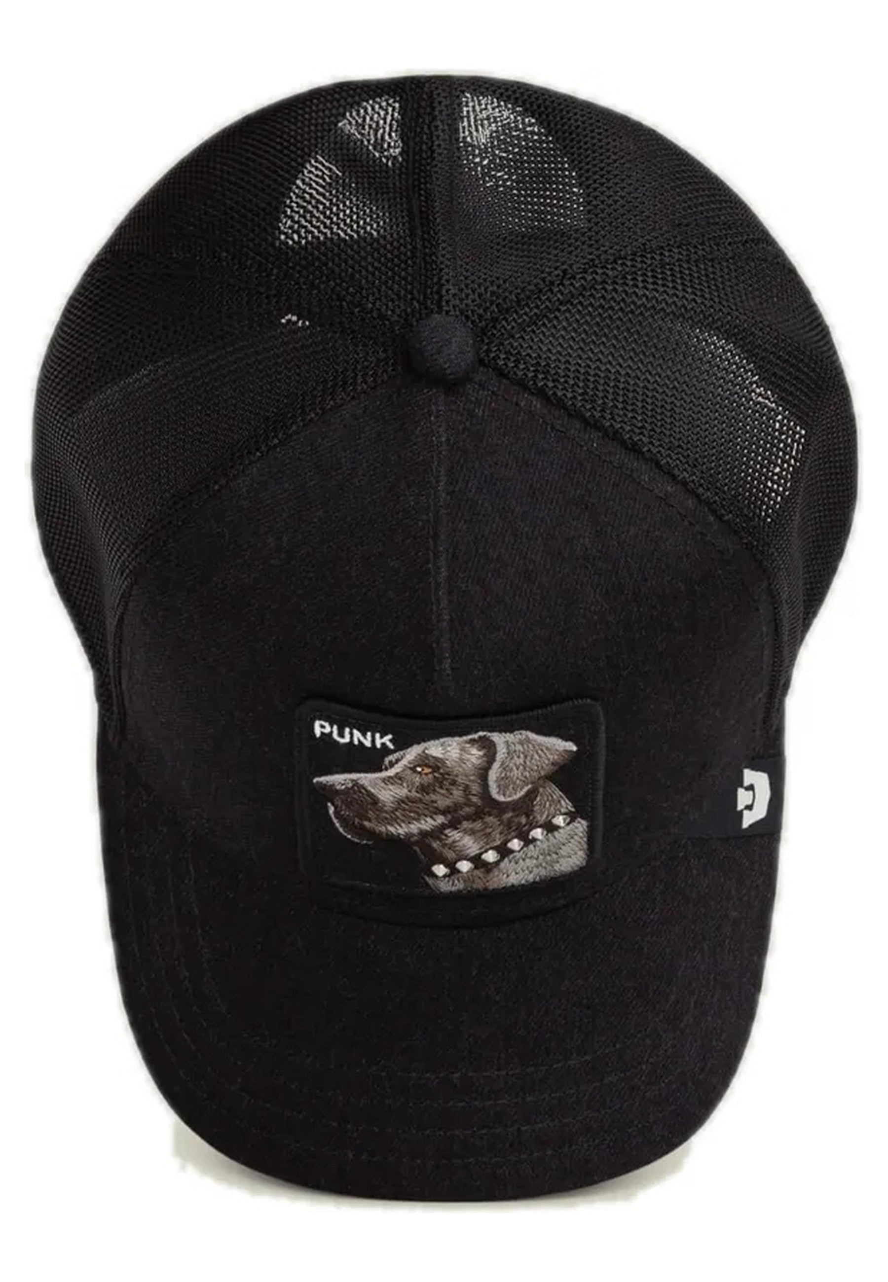 GORRA GOORIN BROS BLACK DENIM PUNK DAWG TRUCKER CAP
