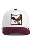 GORRA GOORIN BROS AGUILA SUEDE EAGLE TRUCKER BLANCA