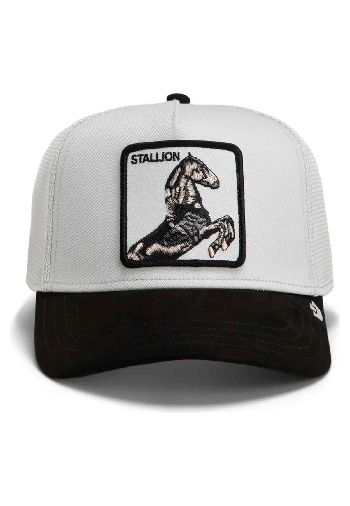 GORRA GOORIN BROS BLANCA CABALLO SUEDE STALLION TRUCKER CAP