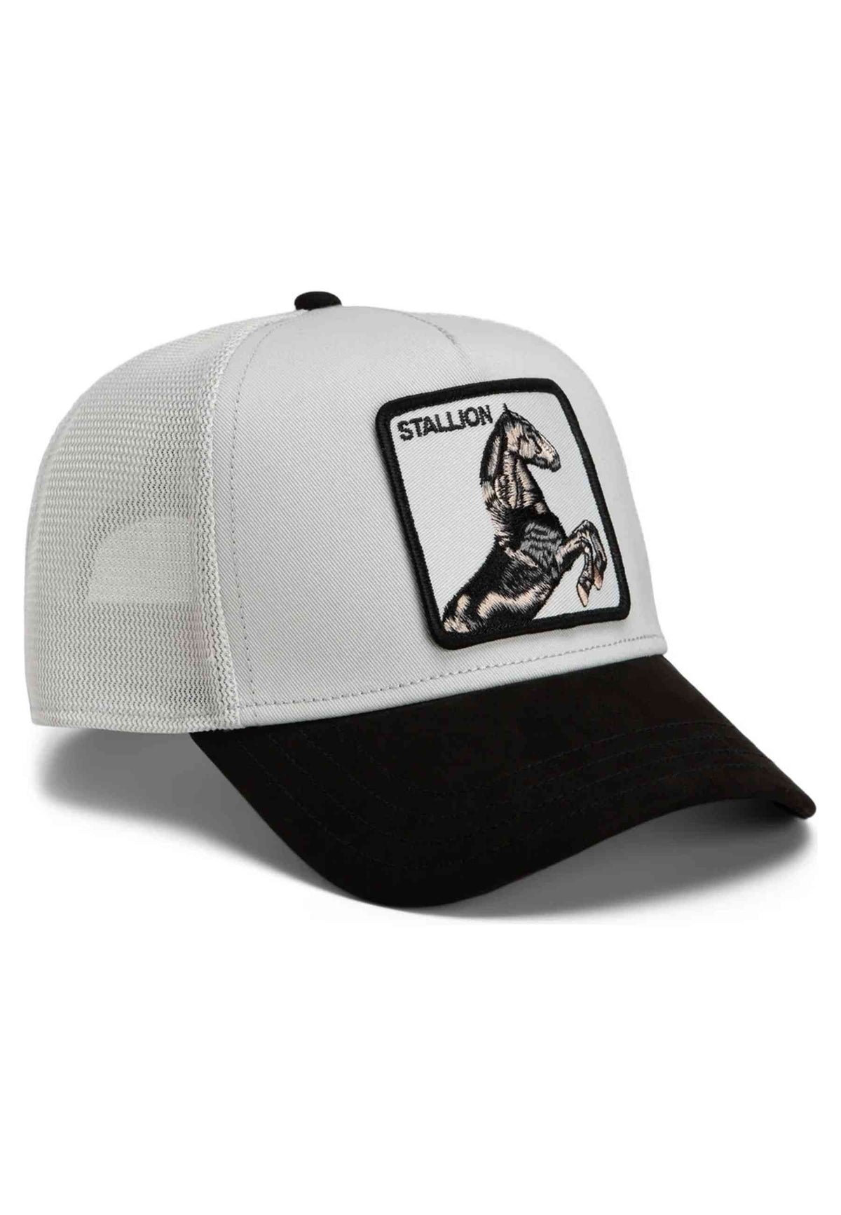 GORRA GOORIN BROS BLANCA CABALLO SUEDE STALLION TRUCKER CAP