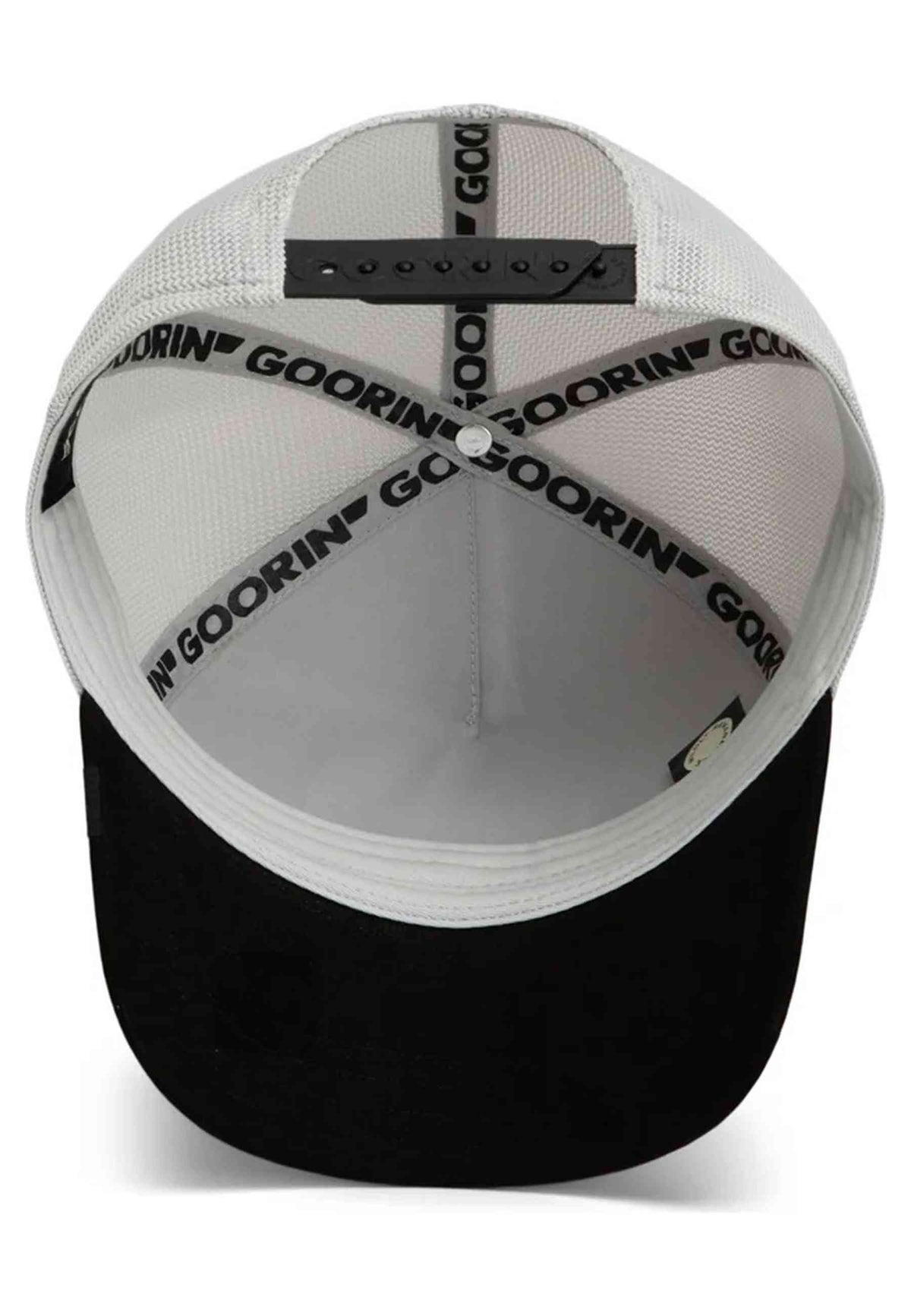 GORRA GOORIN BROS BLANCA CABALLO SUEDE STALLION TRUCKER CAP