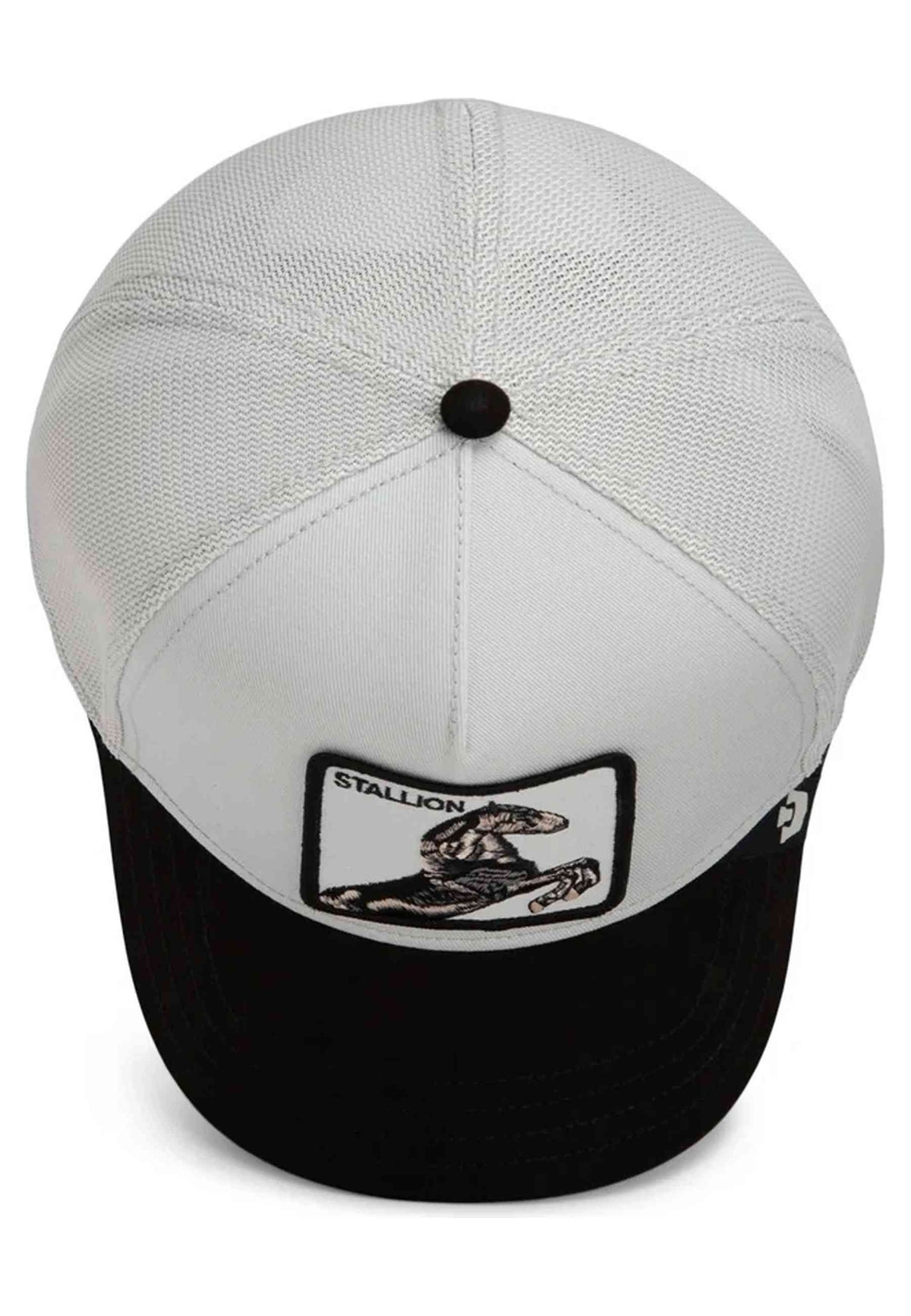 GORRA GOORIN BROS BLANCA CABALLO SUEDE STALLION TRUCKER CAP