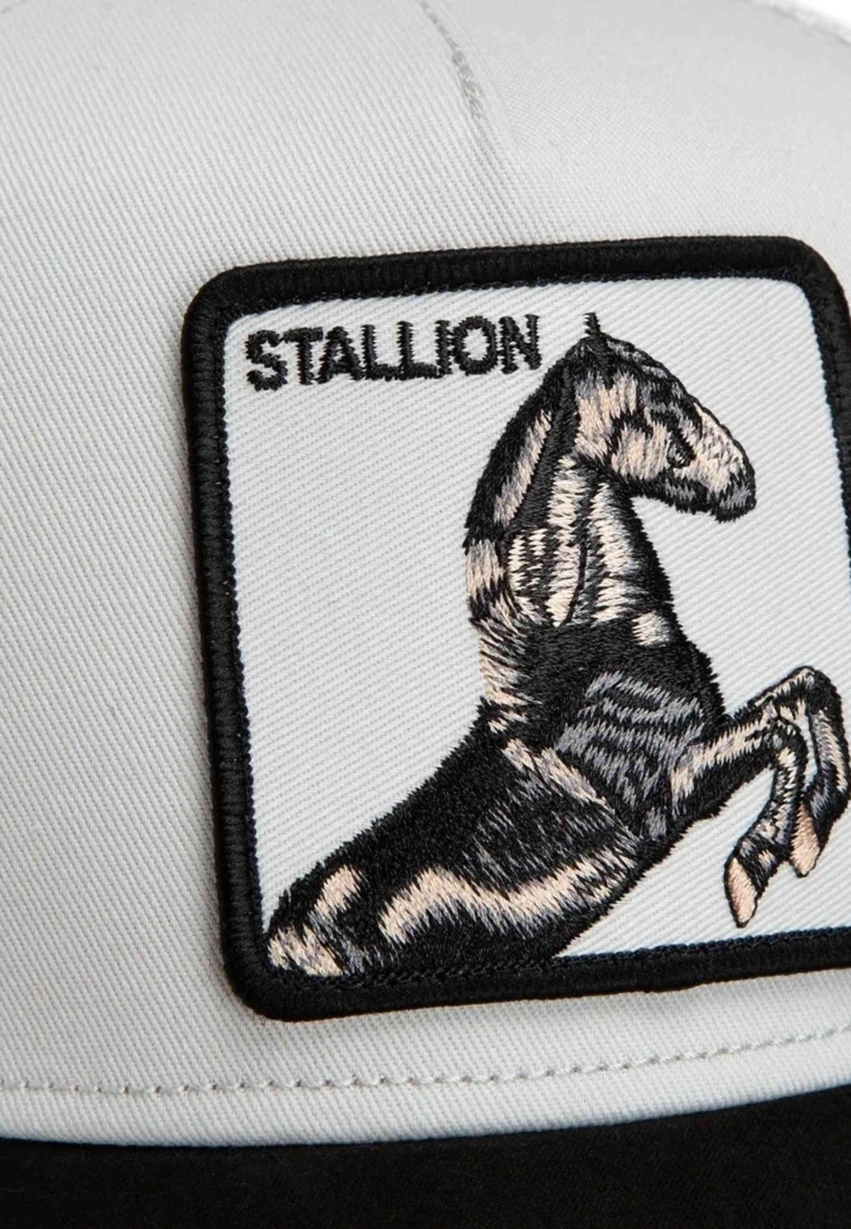 GORRA GOORIN BROS BLANCA CABALLO SUEDE STALLION TRUCKER CAP