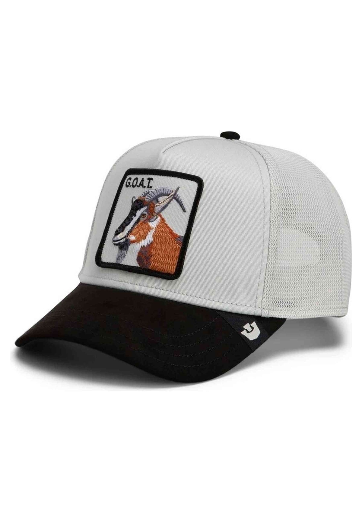 GORRA GOORIN BROS BLANCA CABRA SUEDE GREATEST GOAT TRUCKER CAP